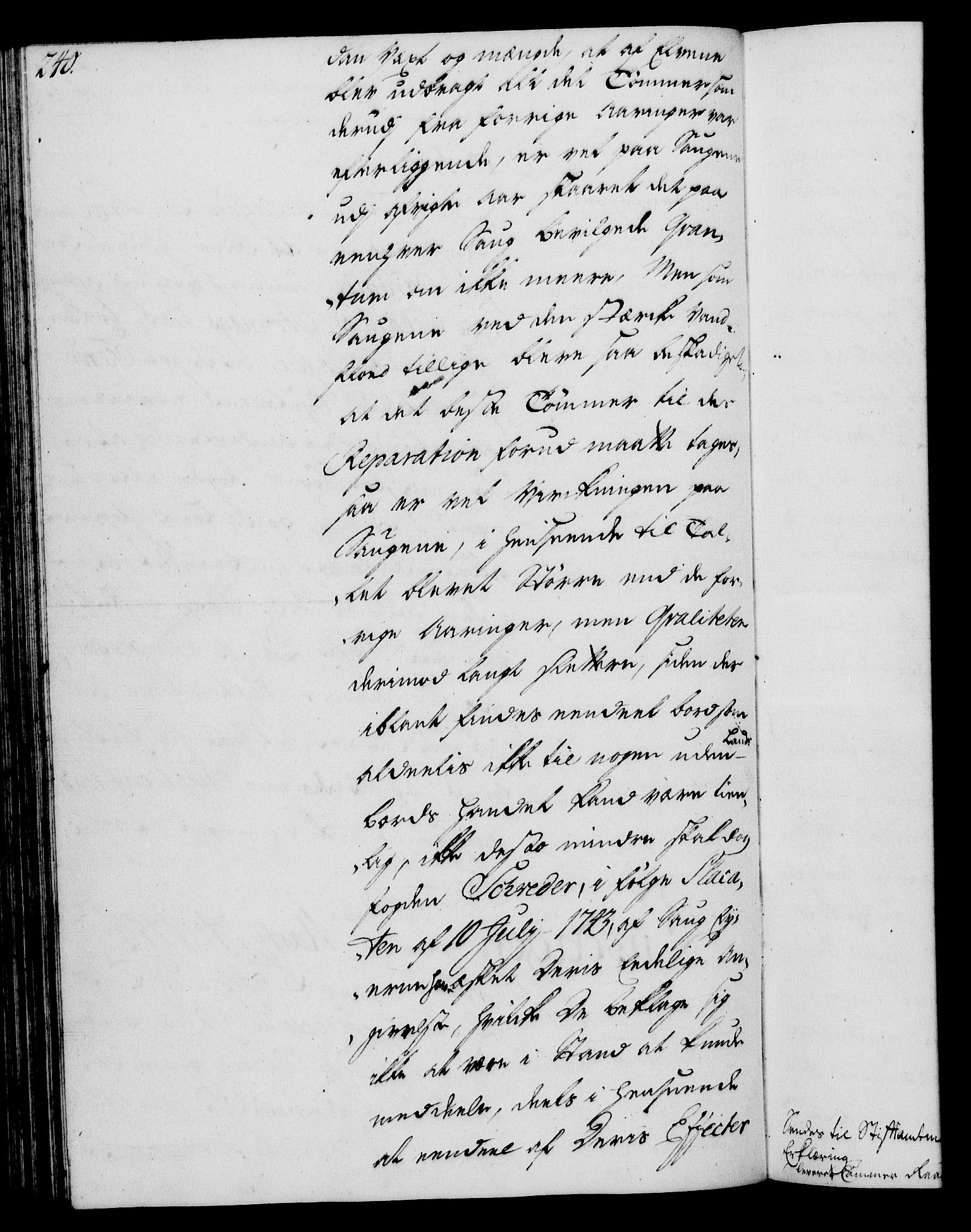 Rentekammeret, Kammerkanselliet, RA/EA-3111/G/Gh/Gha/L0026: Norsk ekstraktmemorialprotokoll (merket RK 53.71), 1744-1745, p. 240
