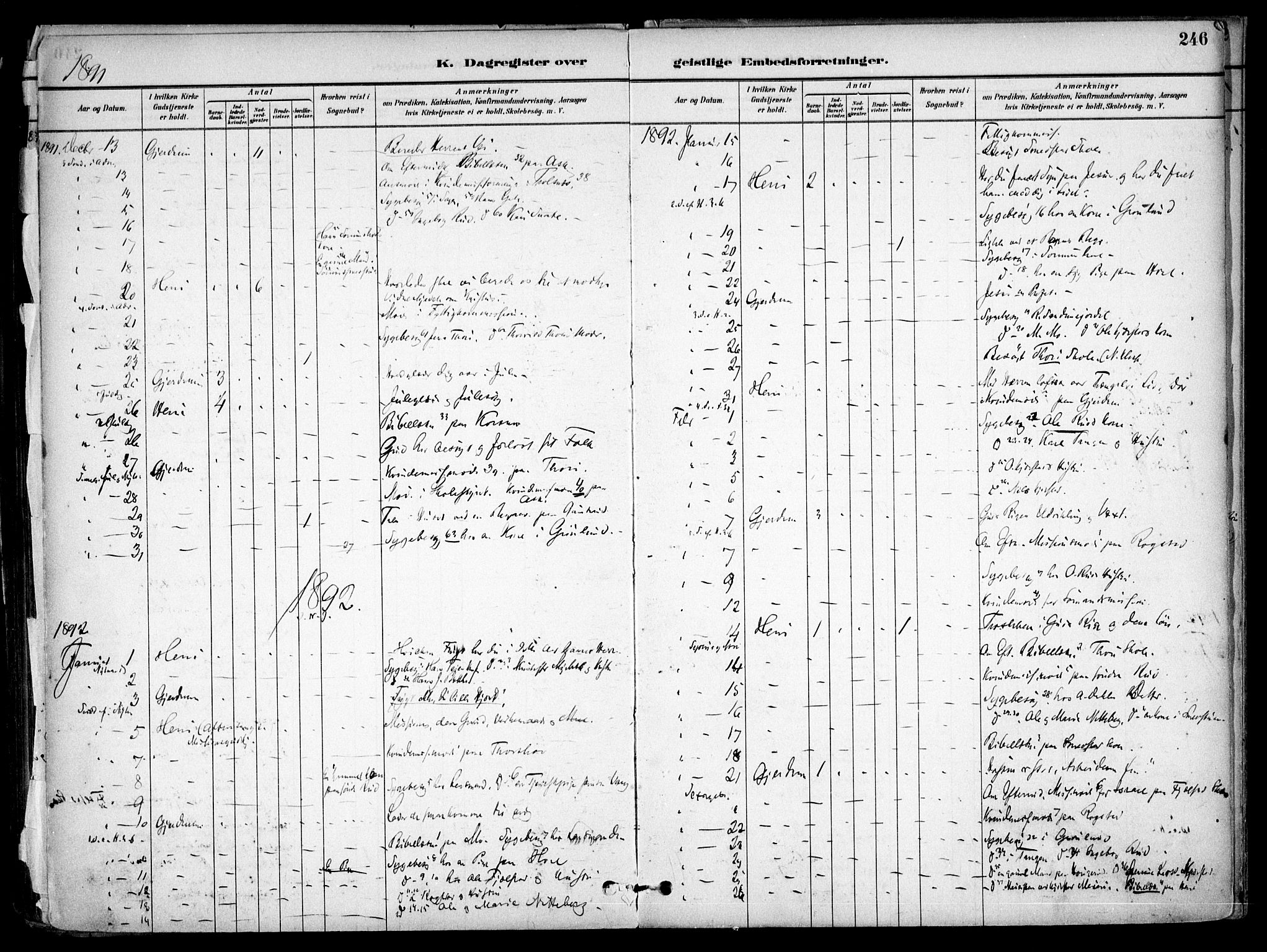 Gjerdrum prestekontor Kirkebøker, AV/SAO-A-10412b/F/Fa/L0009: Parish register (official) no. I 9, 1881-1916, p. 246
