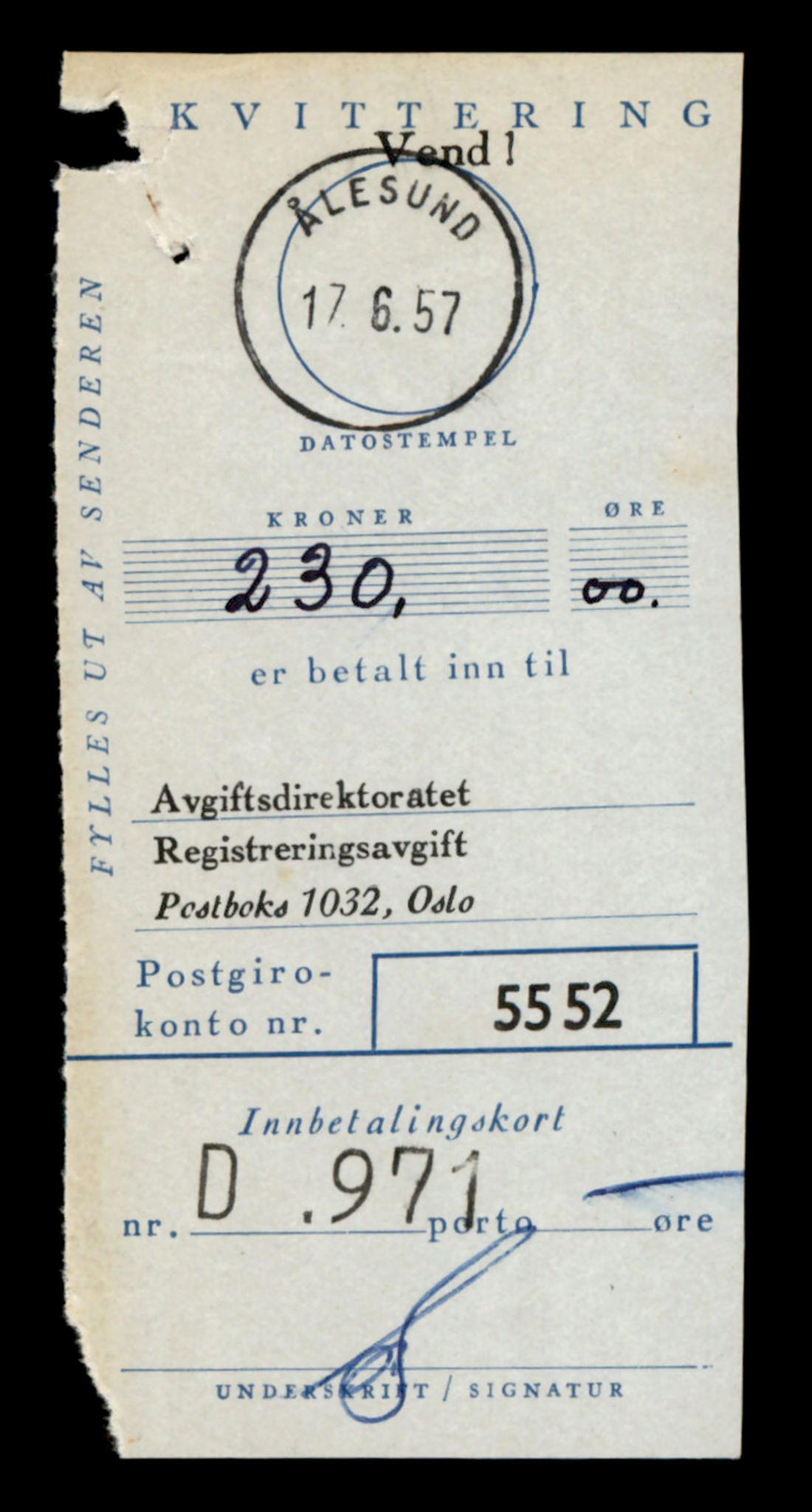 Møre og Romsdal vegkontor - Ålesund trafikkstasjon, AV/SAT-A-4099/F/Fe/L0025: Registreringskort for kjøretøy T 10931 - T 11045, 1927-1998, p. 849