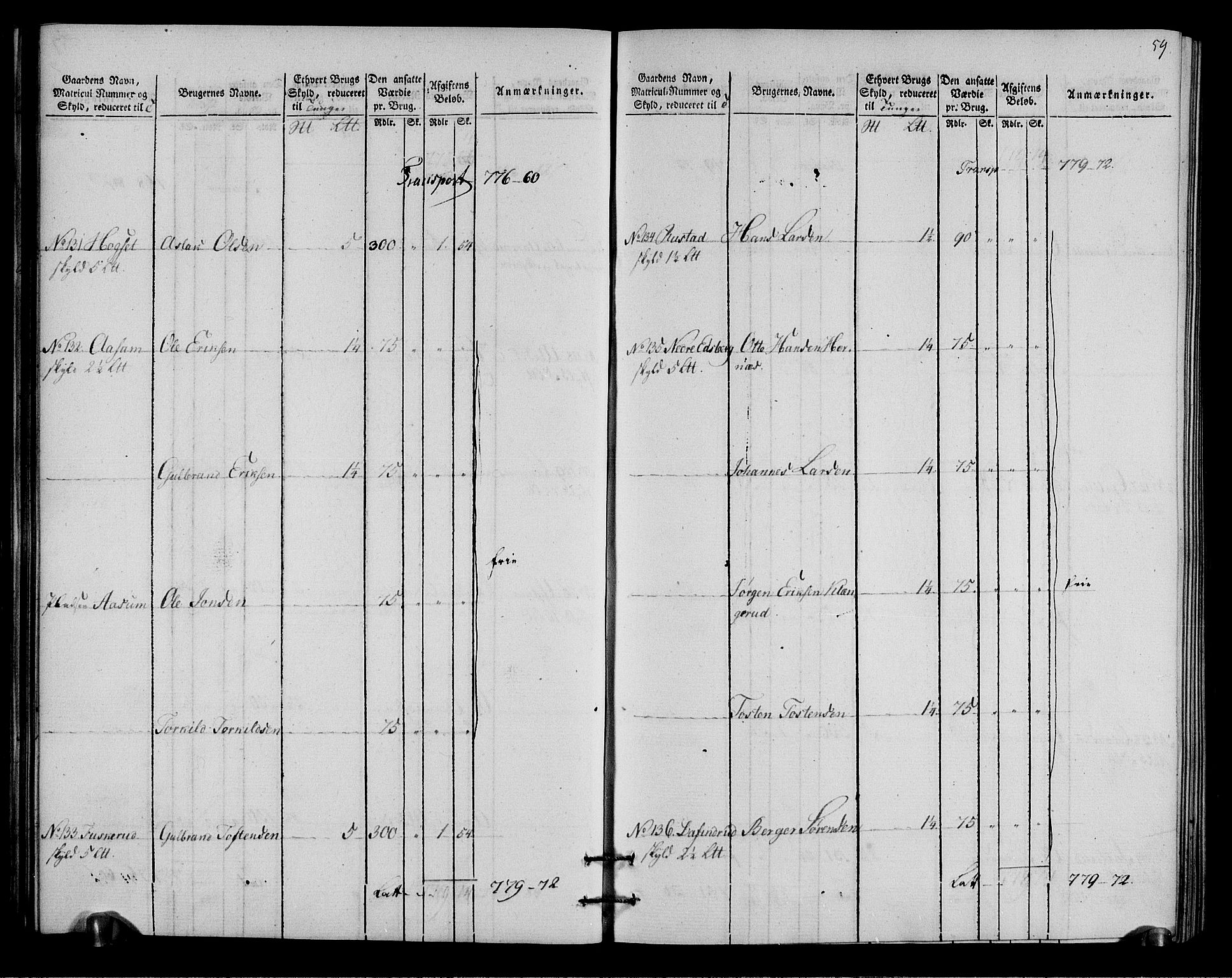 Rentekammeret inntil 1814, Realistisk ordnet avdeling, AV/RA-EA-4070/N/Ne/Nea/L0027: Solør og Odal fogderi. Oppebørselsregister, 1803-1804, p. 32