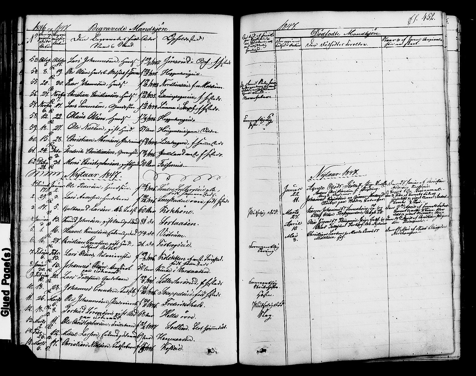 Ringsaker prestekontor, SAH/PREST-014/K/Ka/L0008: Parish register (official) no. 8, 1837-1850, p. 452