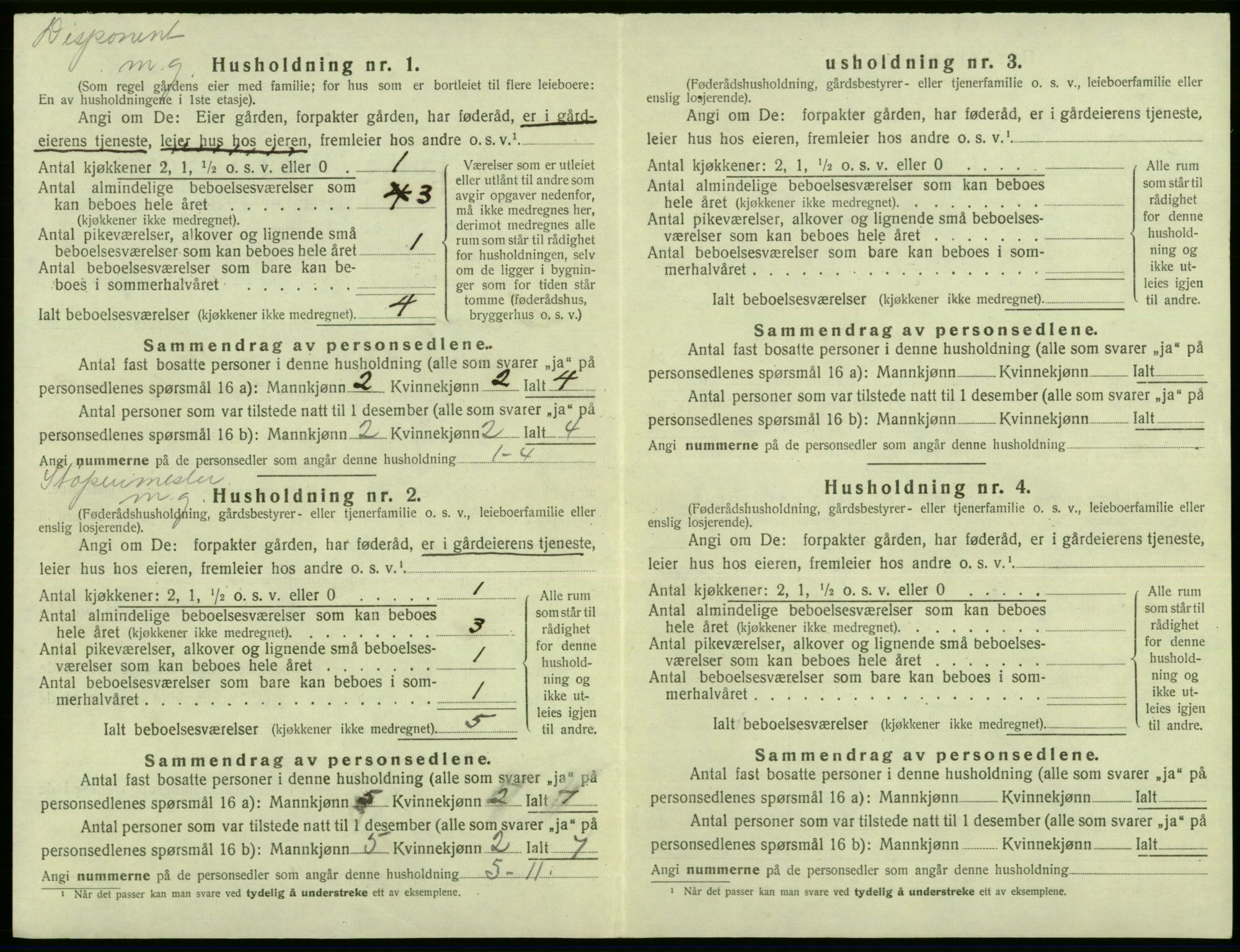 SAB, 1920 census for Laksevåg, 1920, p. 302