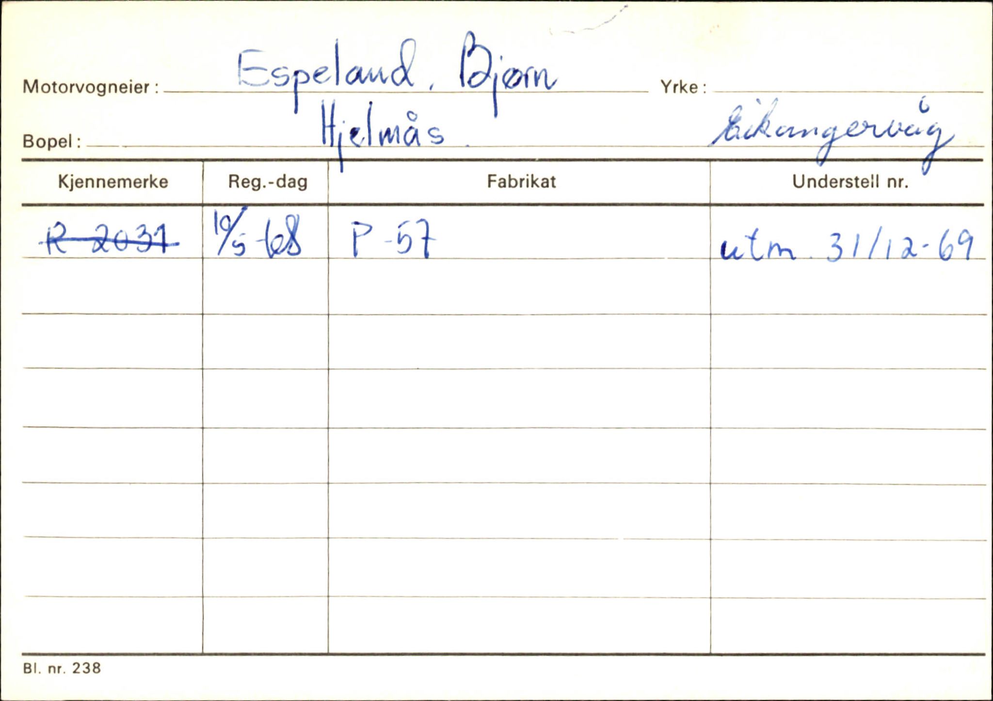 Statens vegvesen, Hordaland vegkontor, AV/SAB-A-5201/2/Ha/L0012: R-eierkort E-F, 1920-1971, p. 79