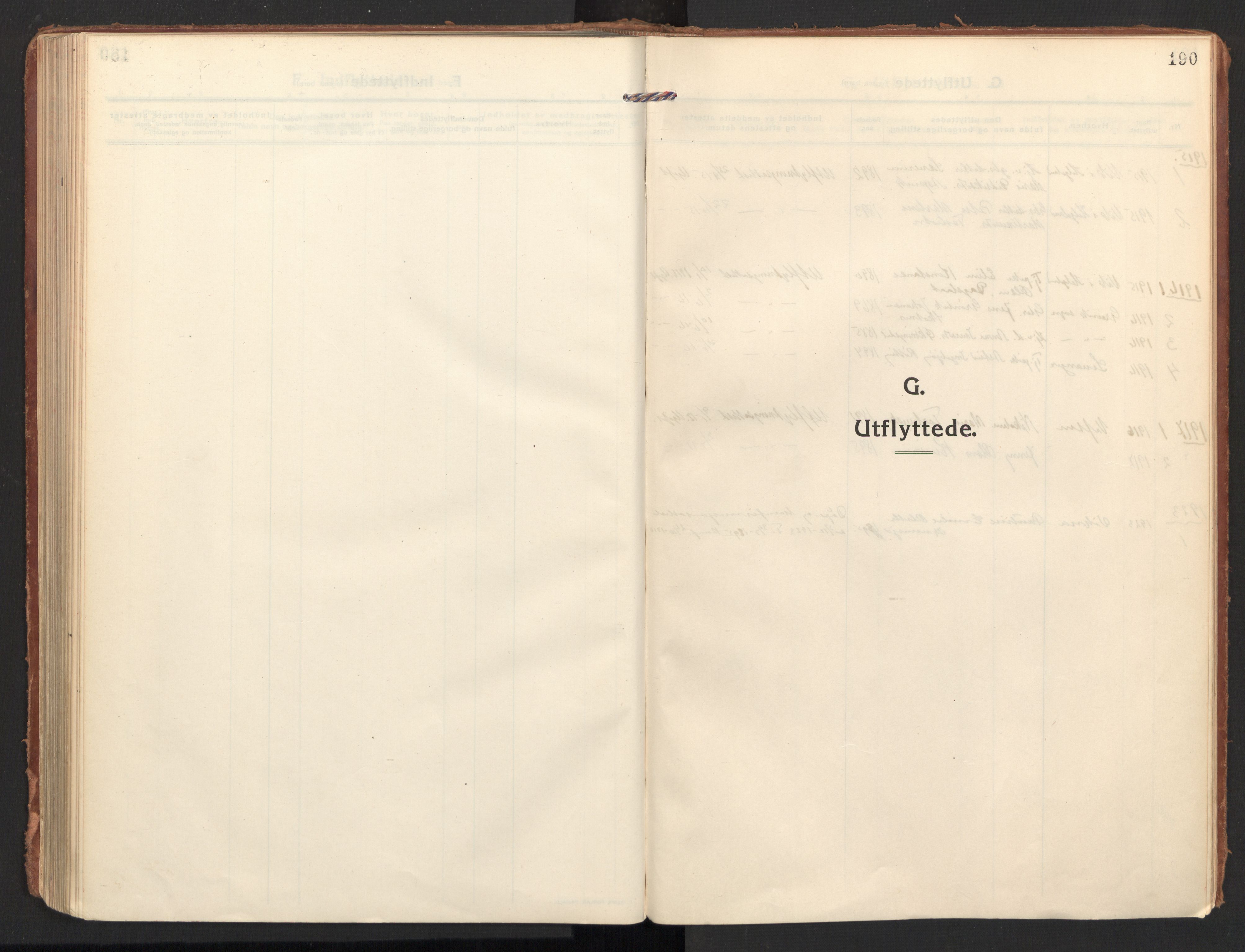 Ministerialprotokoller, klokkerbøker og fødselsregistre - Nordland, SAT/A-1459/810/L0156: Parish register (official) no. 810A15, 1915-1930, p. 190