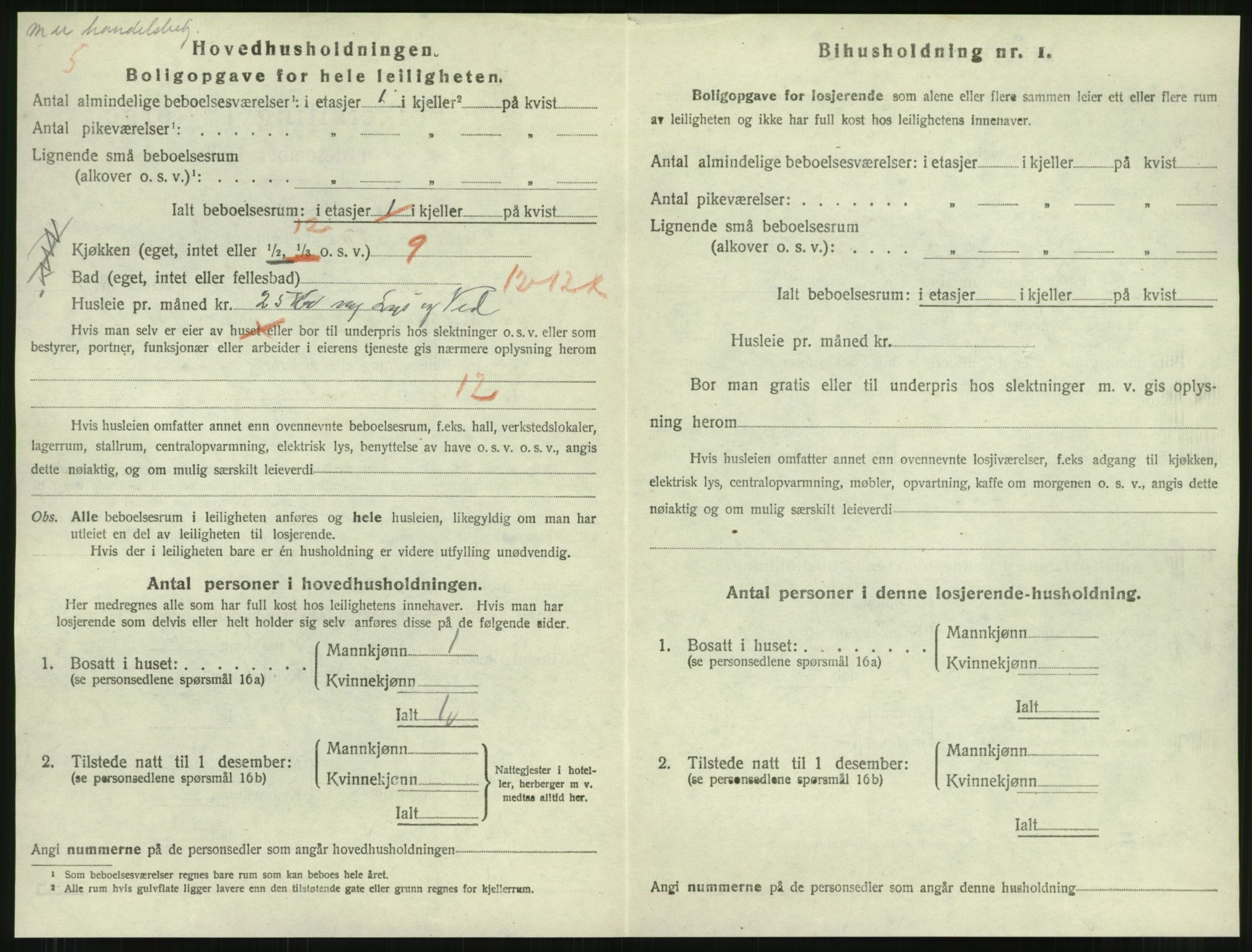 SAT, 1920 census for Namsos, 1920, p. 970