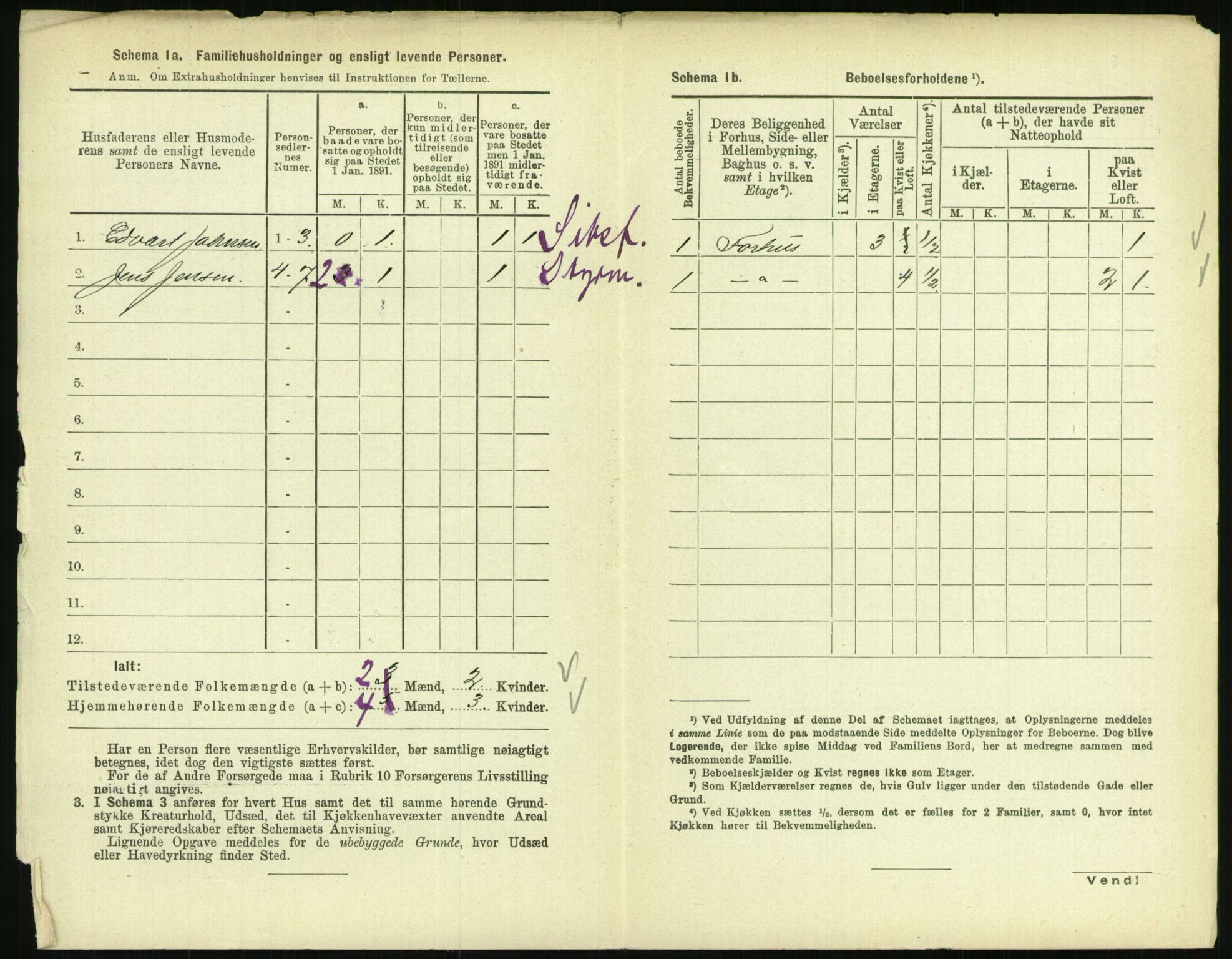 RA, 1891 census for 0801 Kragerø, 1891, p. 637