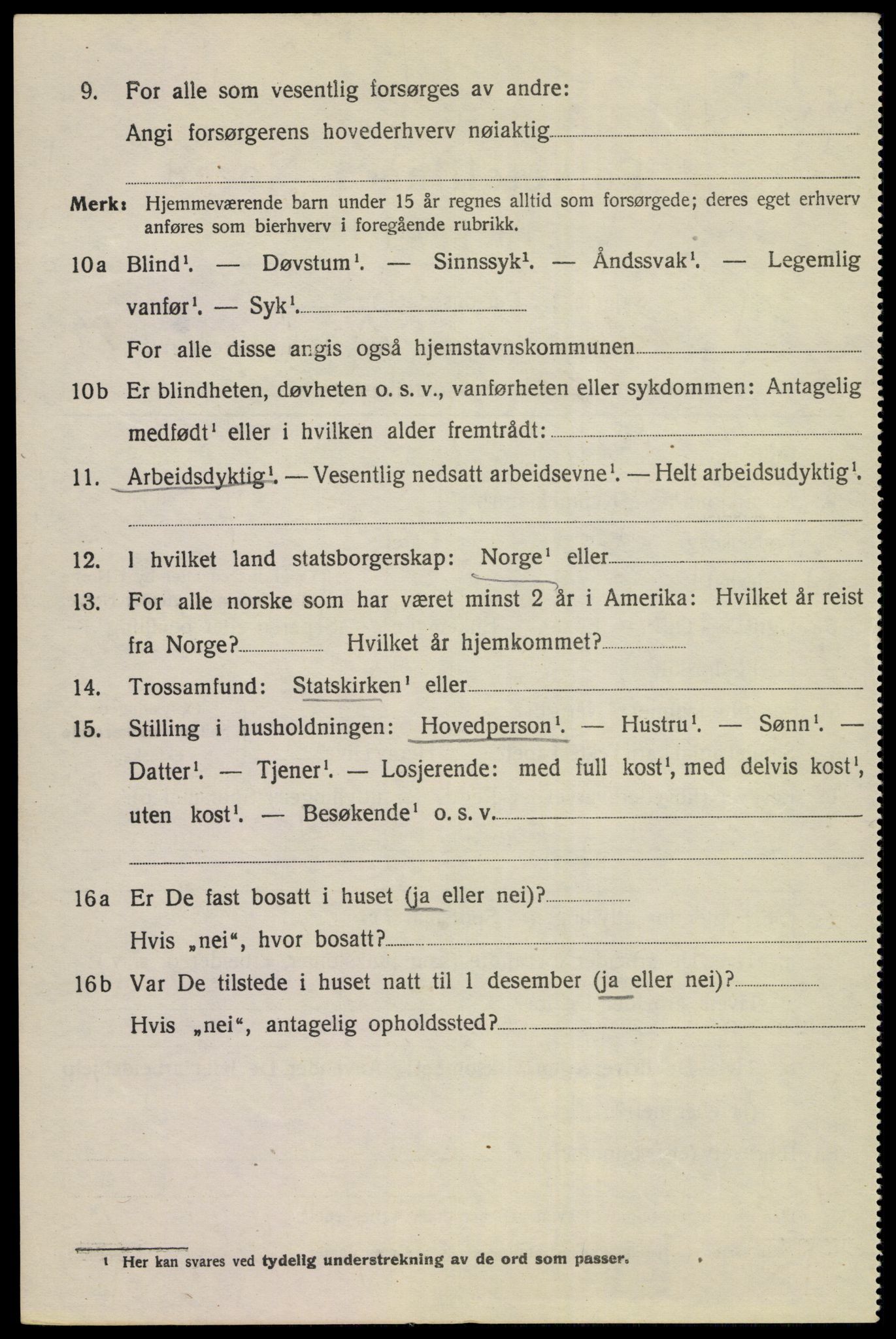 SAKO, 1920 census for Kongsberg, 1920, p. 14471