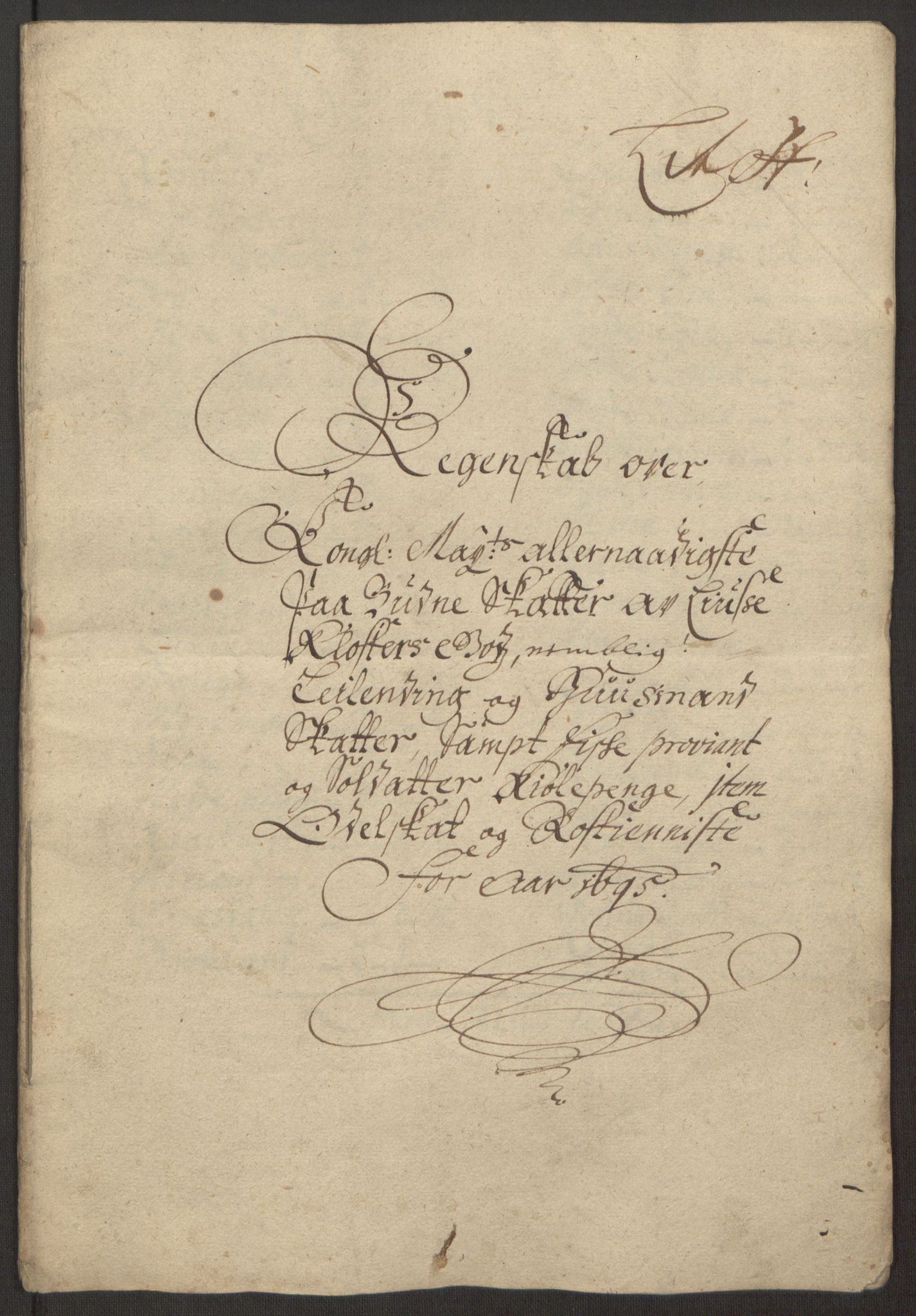 Rentekammeret inntil 1814, Reviderte regnskaper, Fogderegnskap, AV/RA-EA-4092/R50/L3159: Fogderegnskap Lyse kloster, 1691-1709, p. 35