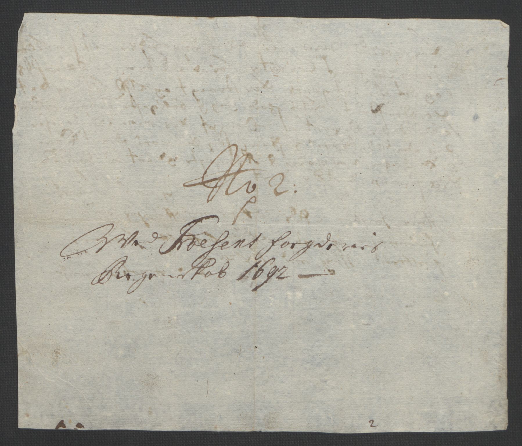 Rentekammeret inntil 1814, Reviderte regnskaper, Fogderegnskap, AV/RA-EA-4092/R57/L3849: Fogderegnskap Fosen, 1692-1693, p. 297