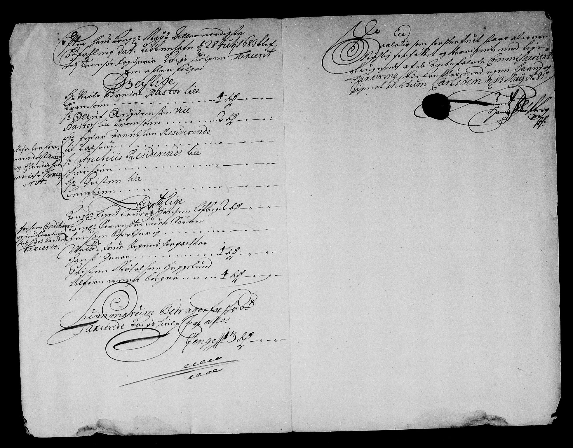 Rentekammeret inntil 1814, Reviderte regnskaper, Stiftamtstueregnskaper, Trondheim stiftamt og Nordland amt, AV/RA-EA-6044/R/Rg/L0074: Trondheim stiftamt og Nordland amt, 1683