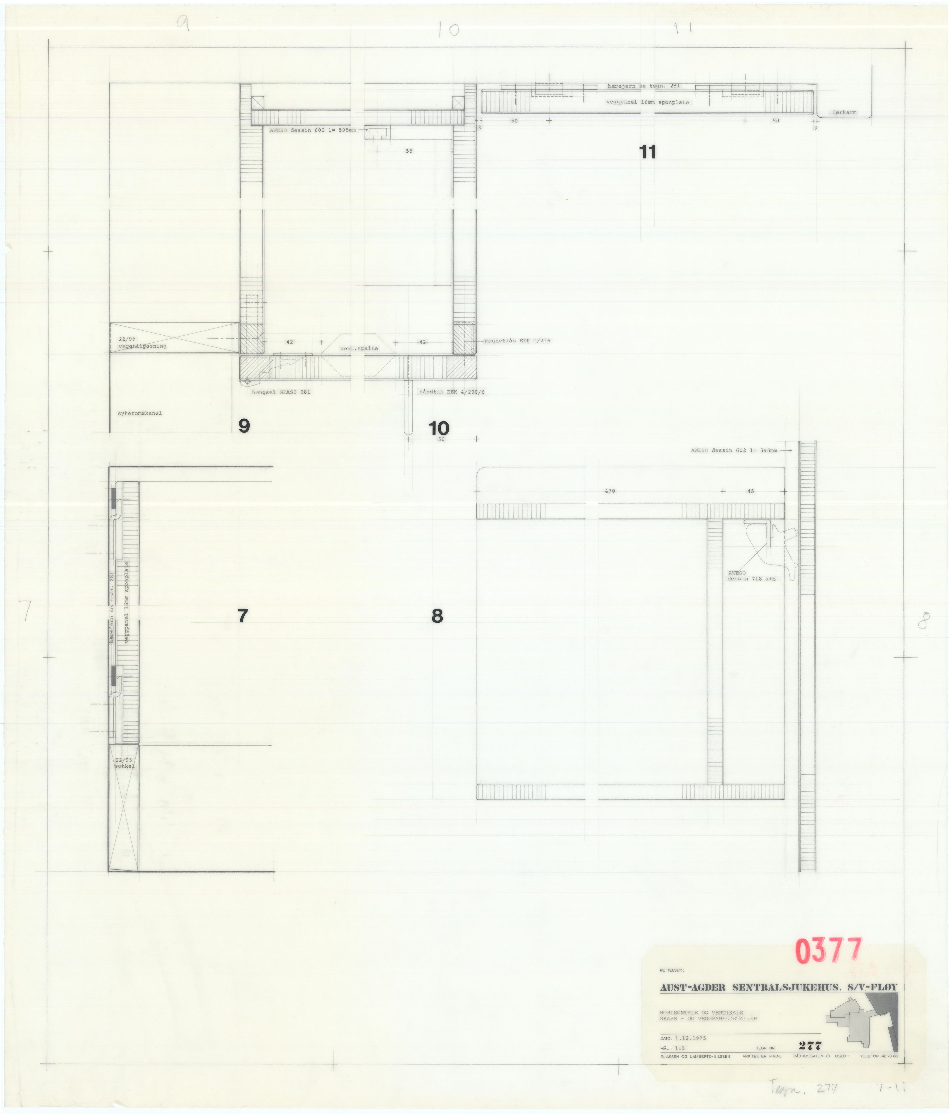 Eliassen og Lambertz-Nilssen Arkitekter, AAKS/PA-2983/T/T03/L0005: Tegningskogger 377, 1974-1978, p. 4