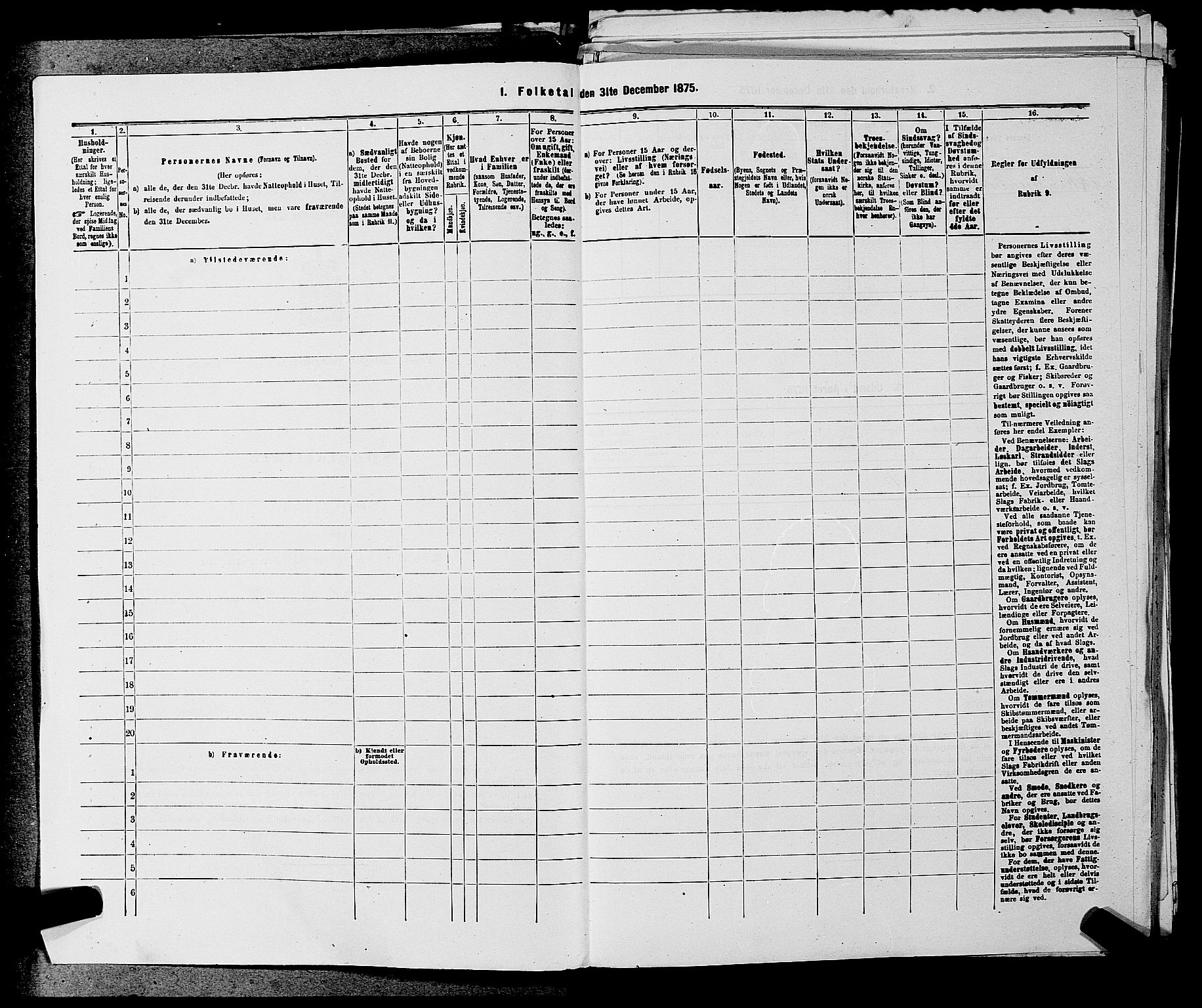 SAKO, 1875 census for 0822P Sauherad, 1875, p. 168