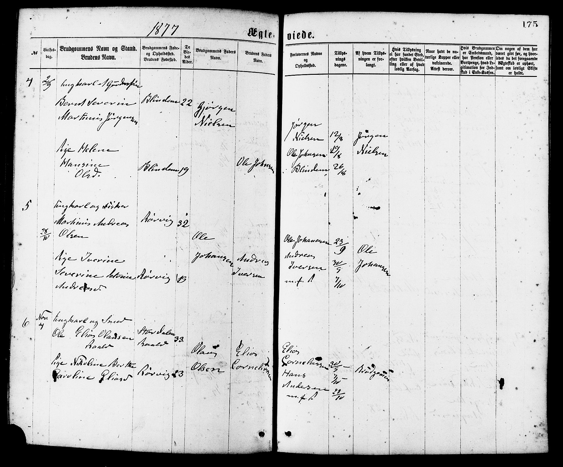 Ministerialprotokoller, klokkerbøker og fødselsregistre - Møre og Romsdal, AV/SAT-A-1454/537/L0519: Parish register (official) no. 537A03, 1876-1889, p. 175