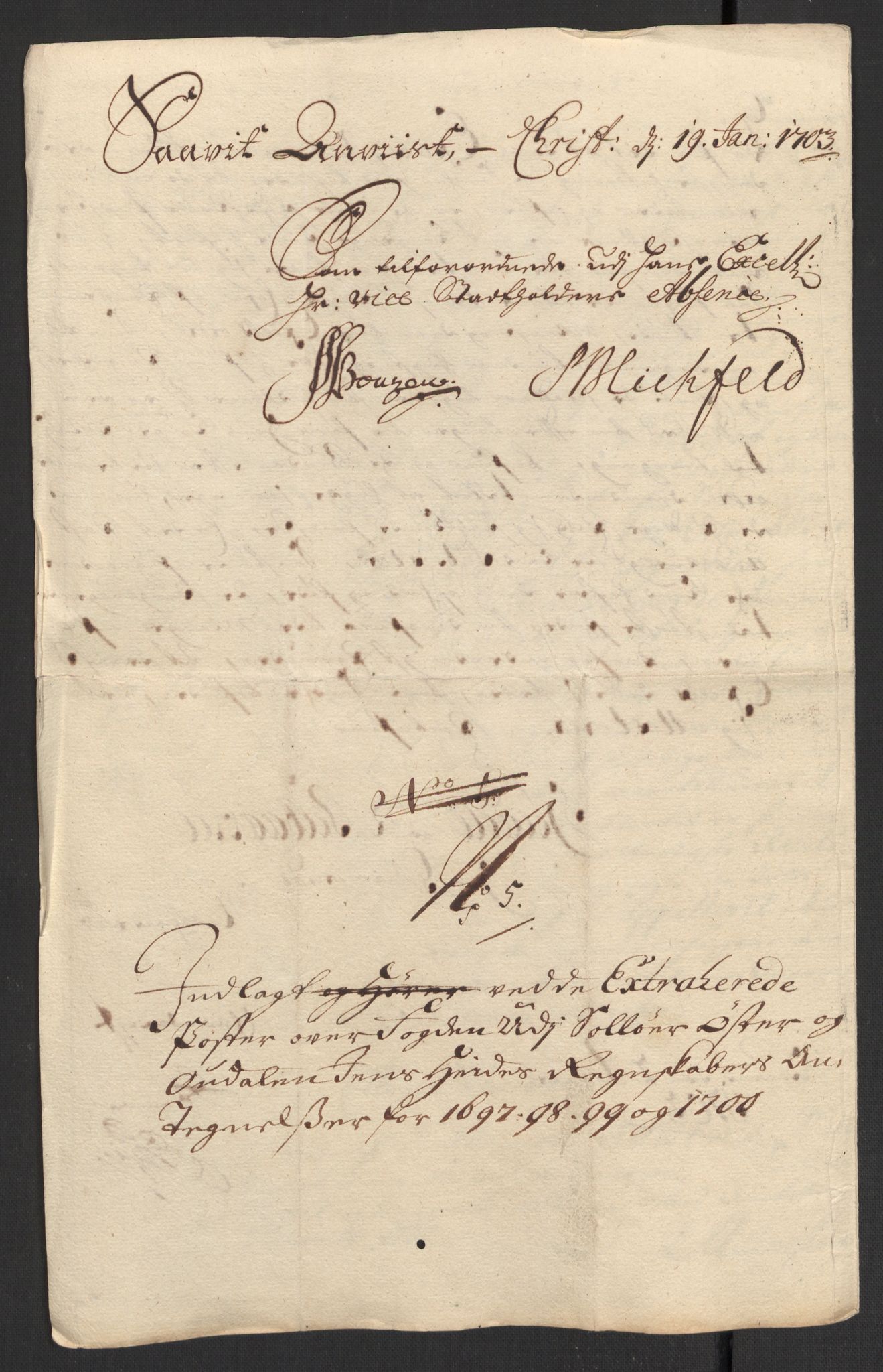 Rentekammeret inntil 1814, Reviderte regnskaper, Fogderegnskap, AV/RA-EA-4092/R13/L0838: Fogderegnskap Solør, Odal og Østerdal, 1700, p. 447