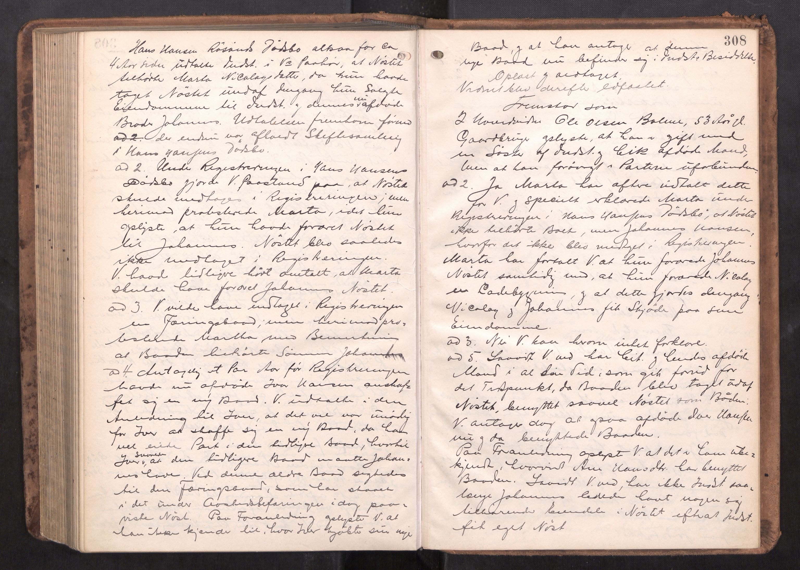 Nordmøre sorenskriveri, AV/SAT-A-4132/1/1/1B/L0027: Ekstrarettsprotokoll, 1895-1902, p. 307b-308a