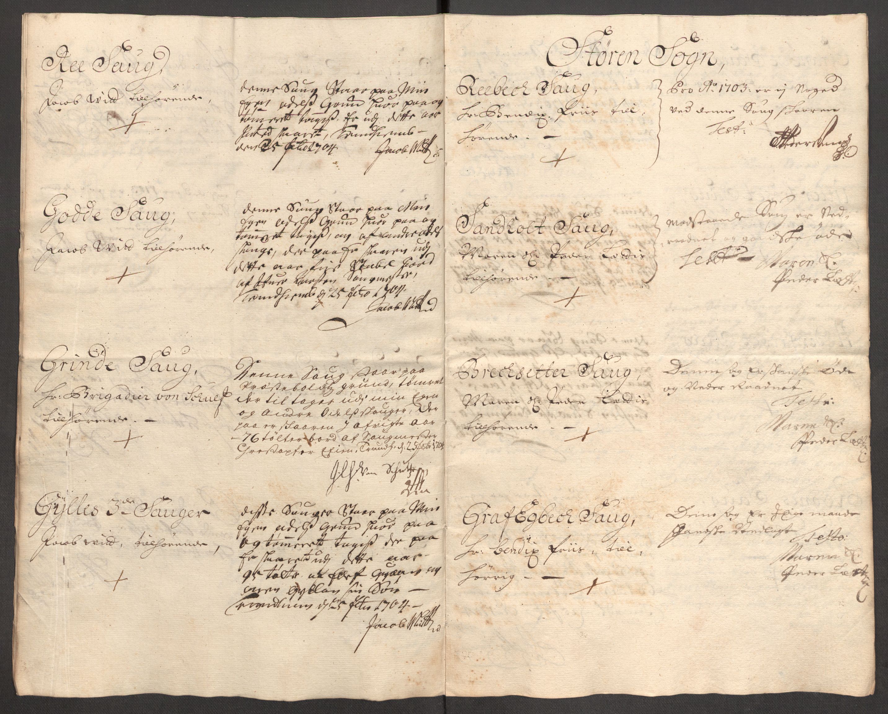 Rentekammeret inntil 1814, Reviderte regnskaper, Fogderegnskap, AV/RA-EA-4092/R60/L3953: Fogderegnskap Orkdal og Gauldal, 1703, p. 301