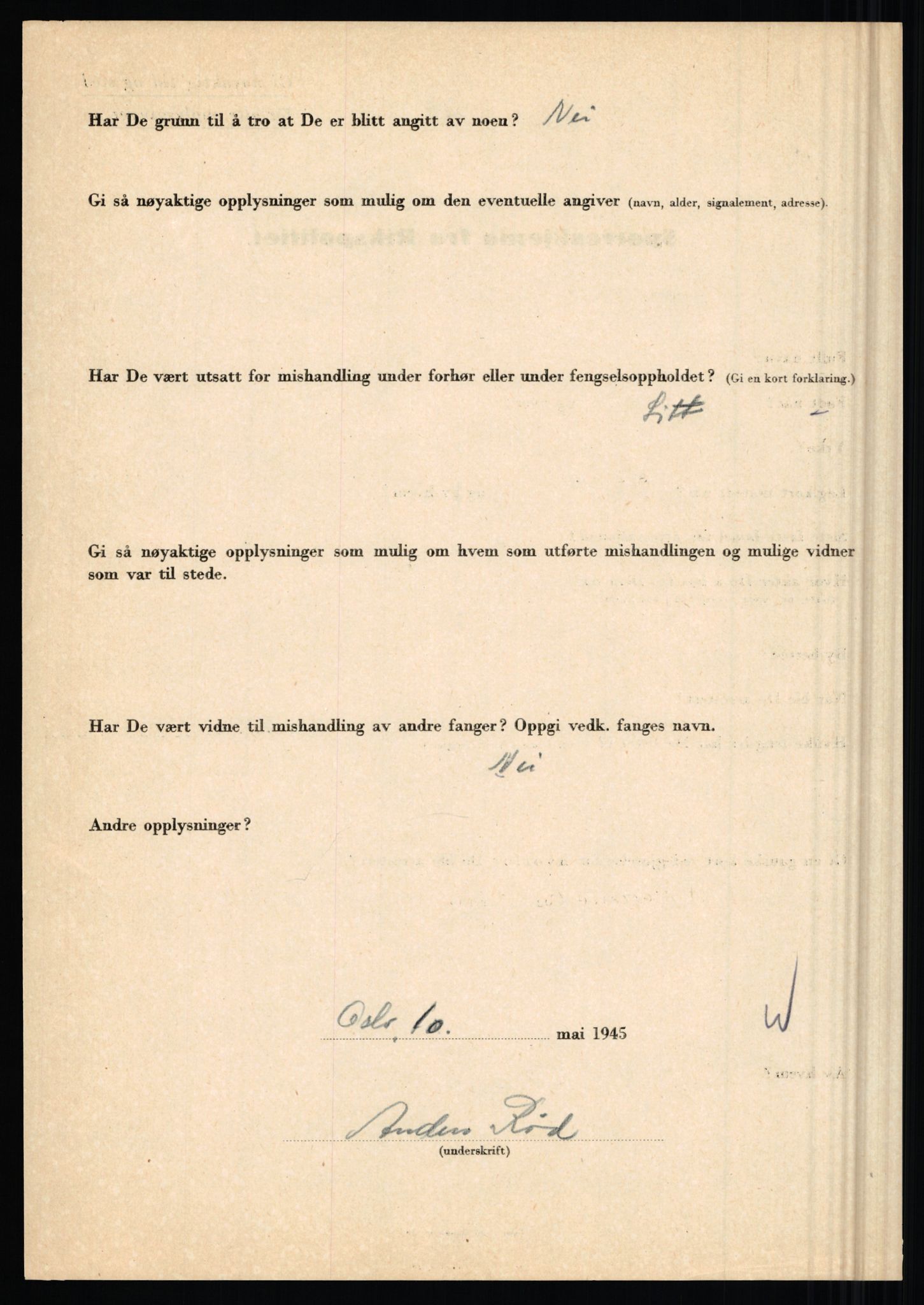 Rikspolitisjefen, AV/RA-S-1560/L/L0014: Pettersen, Aksel - Savosnick, Ernst, 1940-1945, p. 894