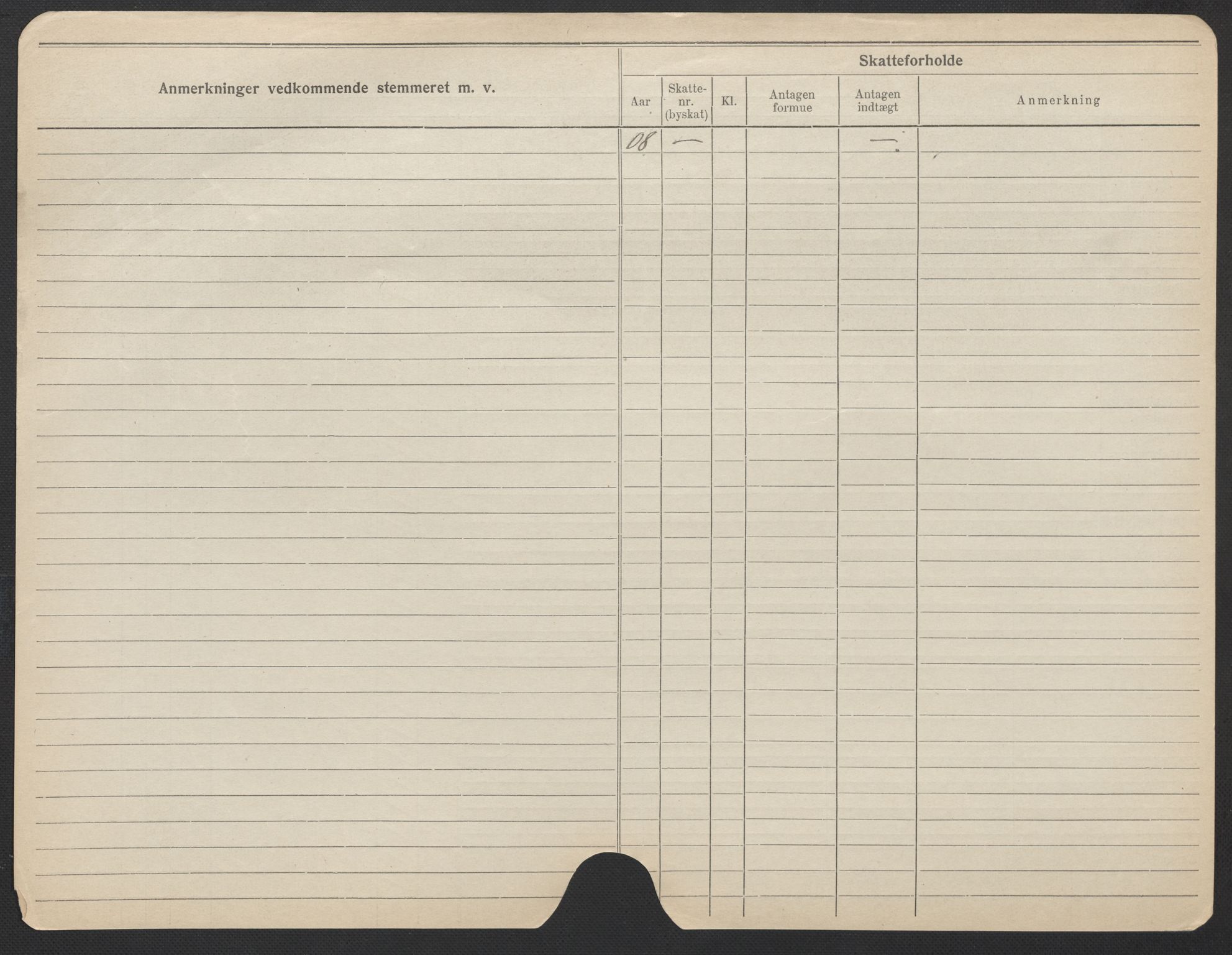 Oslo folkeregister, Registerkort, AV/SAO-A-11715/F/Fa/Fac/L0024: Kvinner, 1906-1914, p. 125b