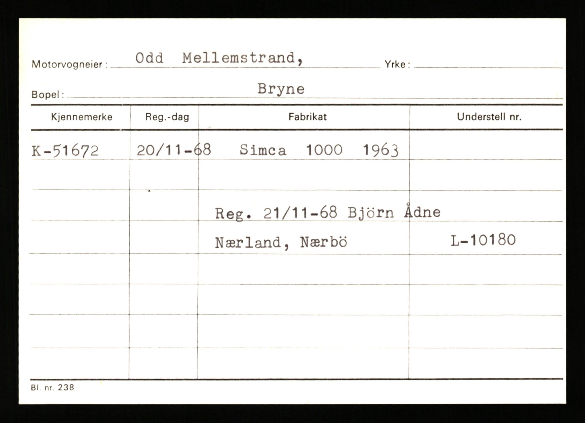 Stavanger trafikkstasjon, AV/SAST-A-101942/0/G/L0007: Registreringsnummer: 49019 - 67460, 1930-1971, p. 703