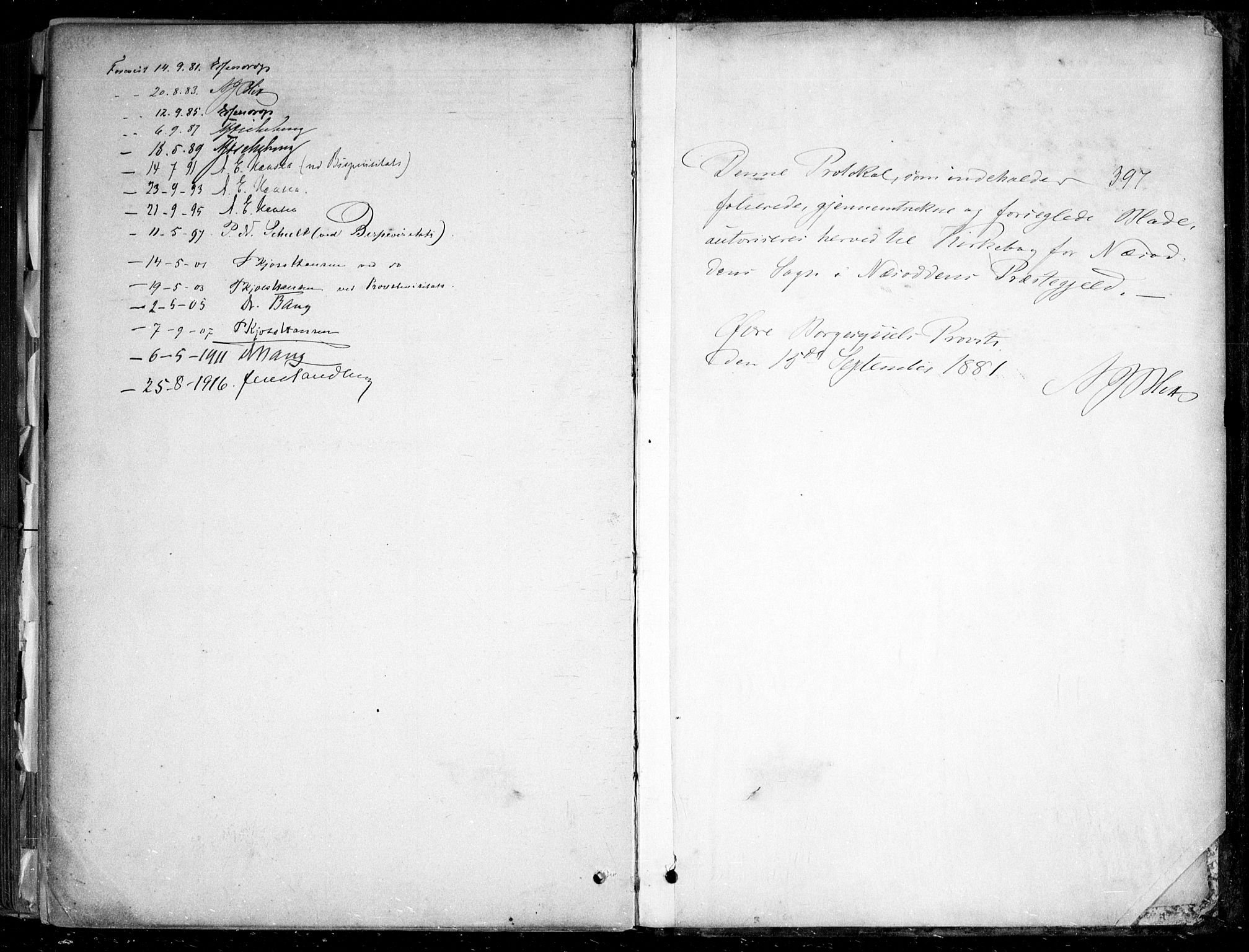 Nesodden prestekontor Kirkebøker, SAO/A-10013/F/Fa/L0009: Parish register (official) no. I 9, 1880-1915