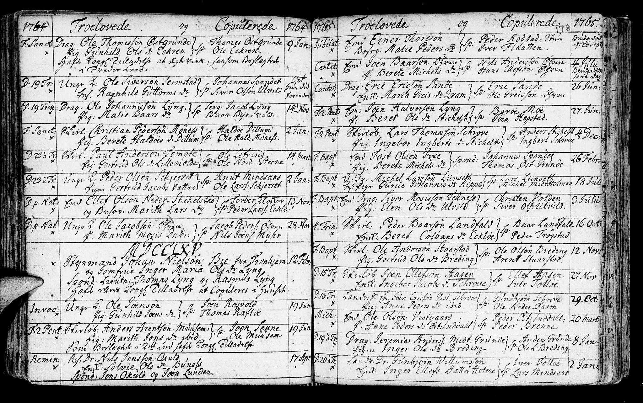 Ministerialprotokoller, klokkerbøker og fødselsregistre - Nord-Trøndelag, SAT/A-1458/723/L0231: Parish register (official) no. 723A02, 1748-1780, p. 178