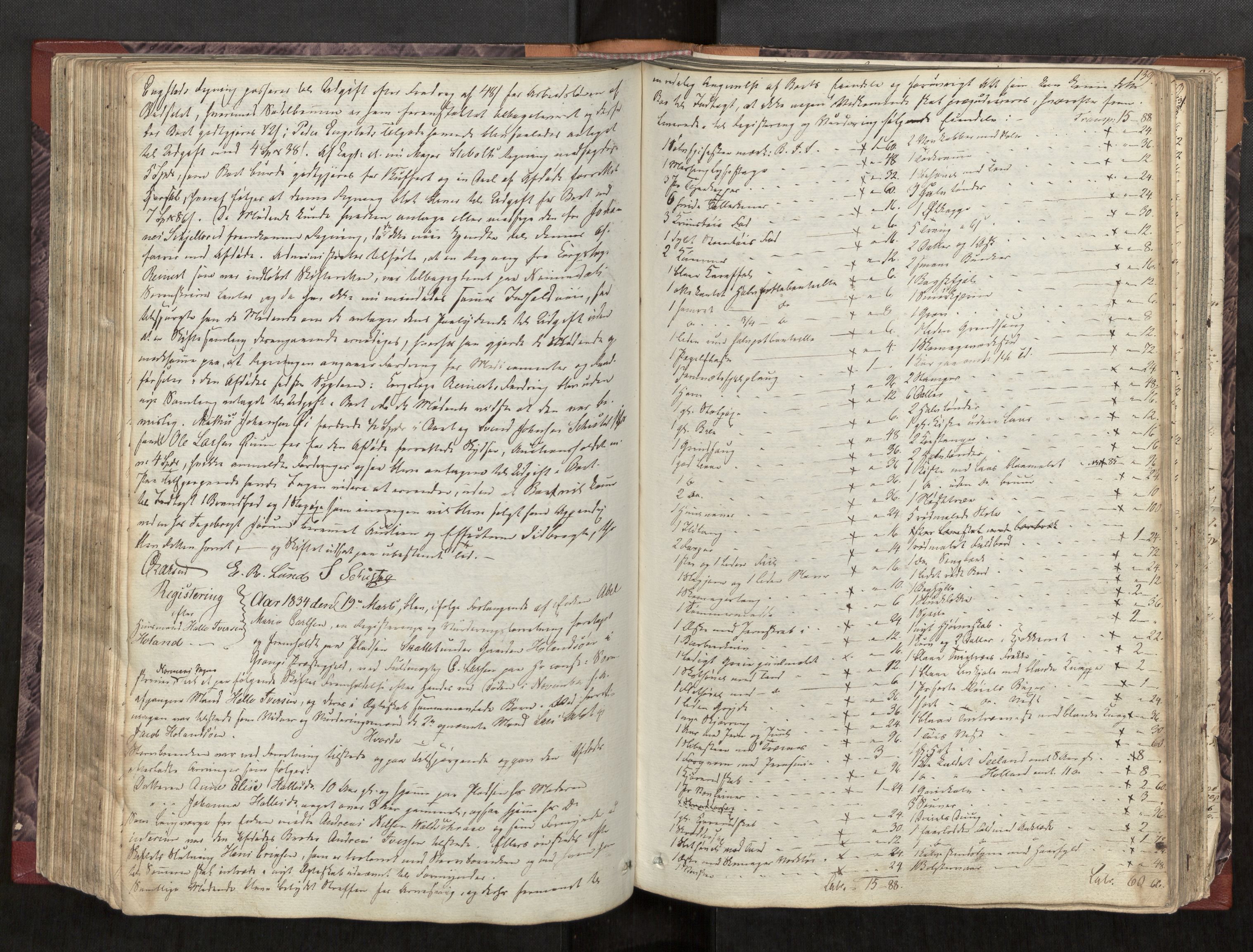 Namdal sorenskriveri, AV/SAT-A-4133/1/3/3B/L0001: Skiftebehandlingsprotokoll, 1828-1837, p. 139