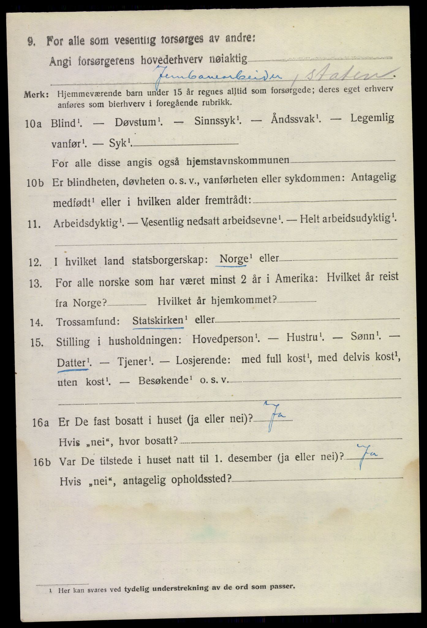 SAKO, 1920 census for Sauherad, 1920, p. 5584