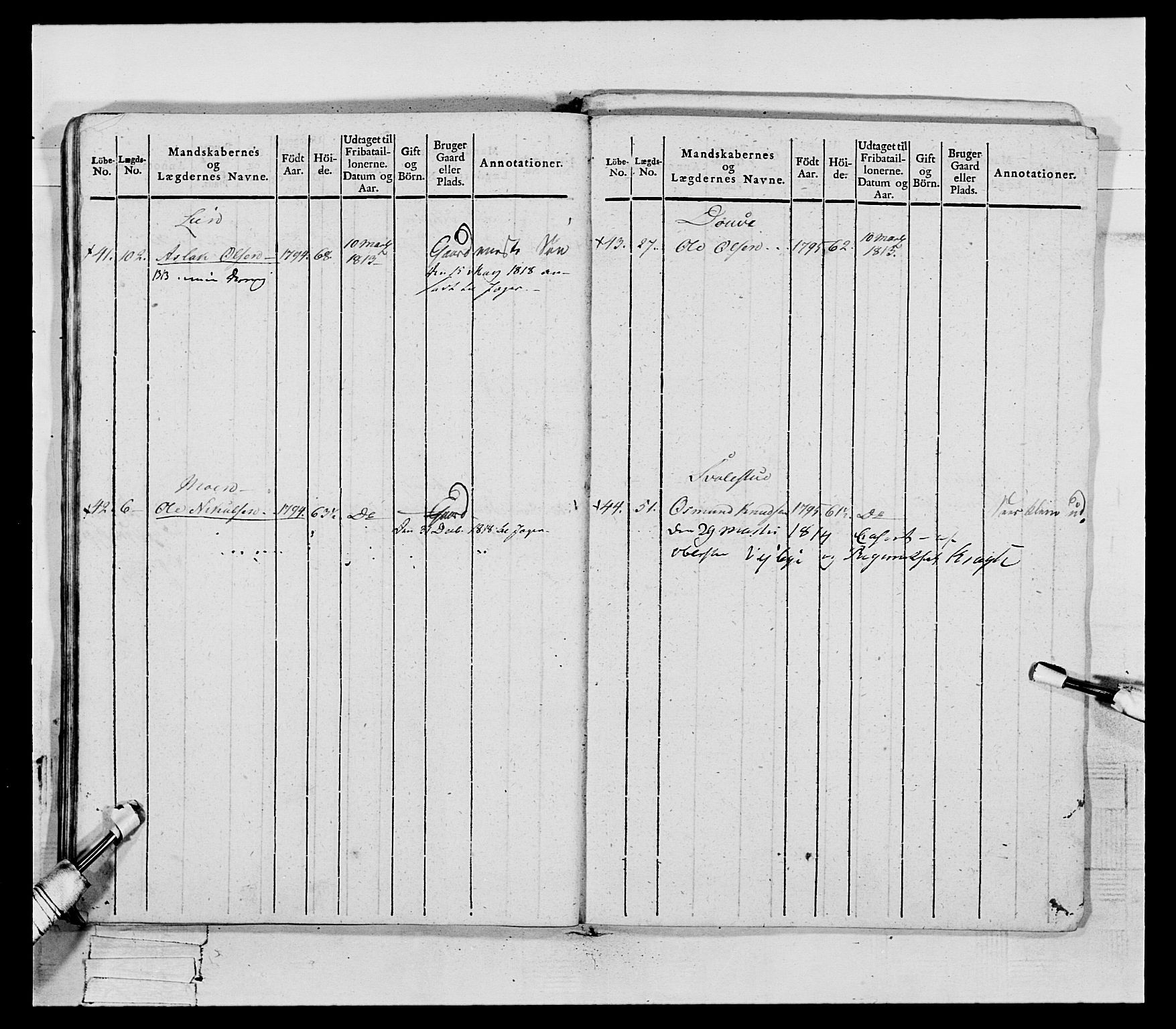 Generalitets- og kommissariatskollegiet, Det kongelige norske kommissariatskollegium, AV/RA-EA-5420/E/Eh/L0118: Telemarkske nasjonale infanteriregiment, 1814, p. 188