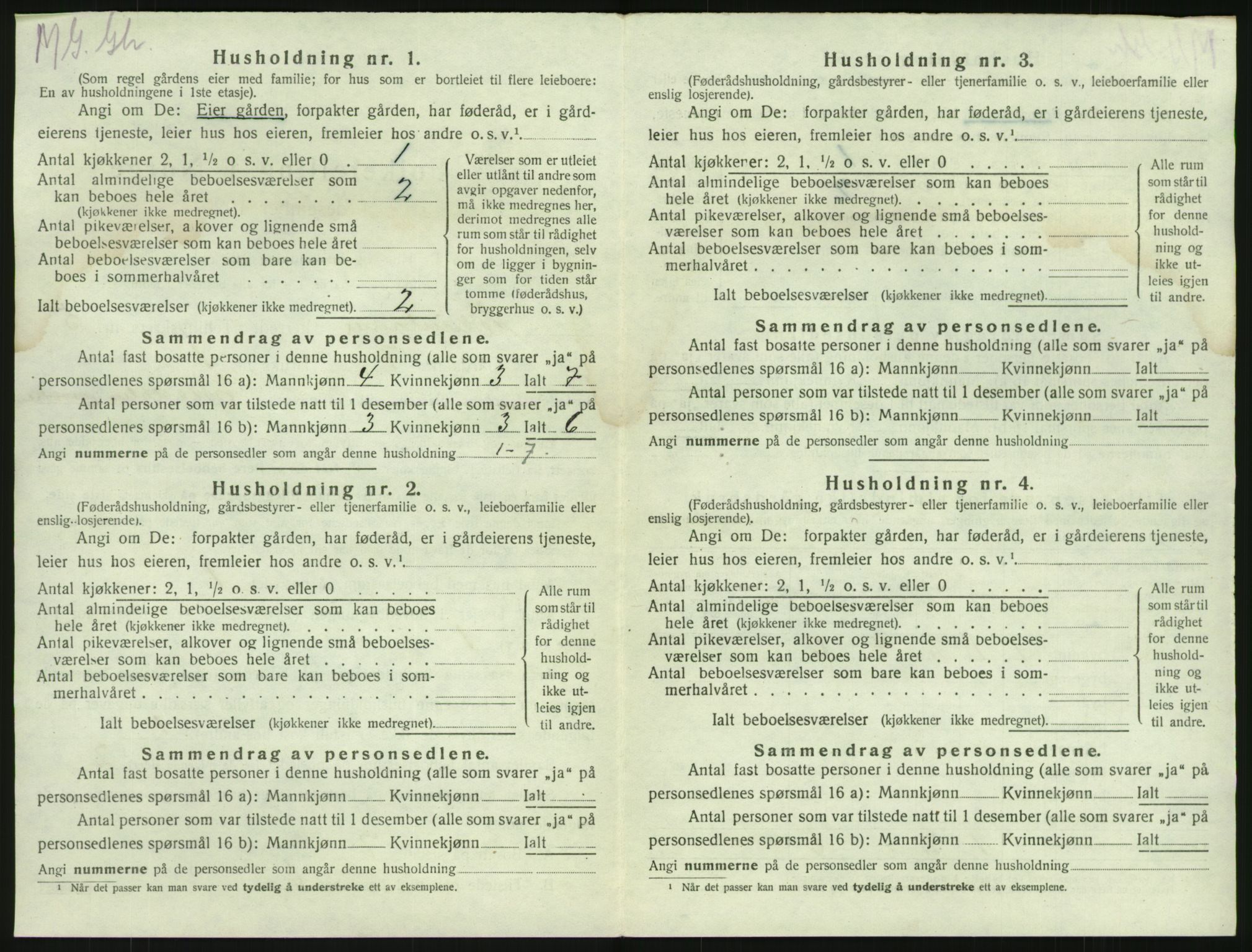 SAKO, 1920 census for Brunlanes, 1920, p. 860