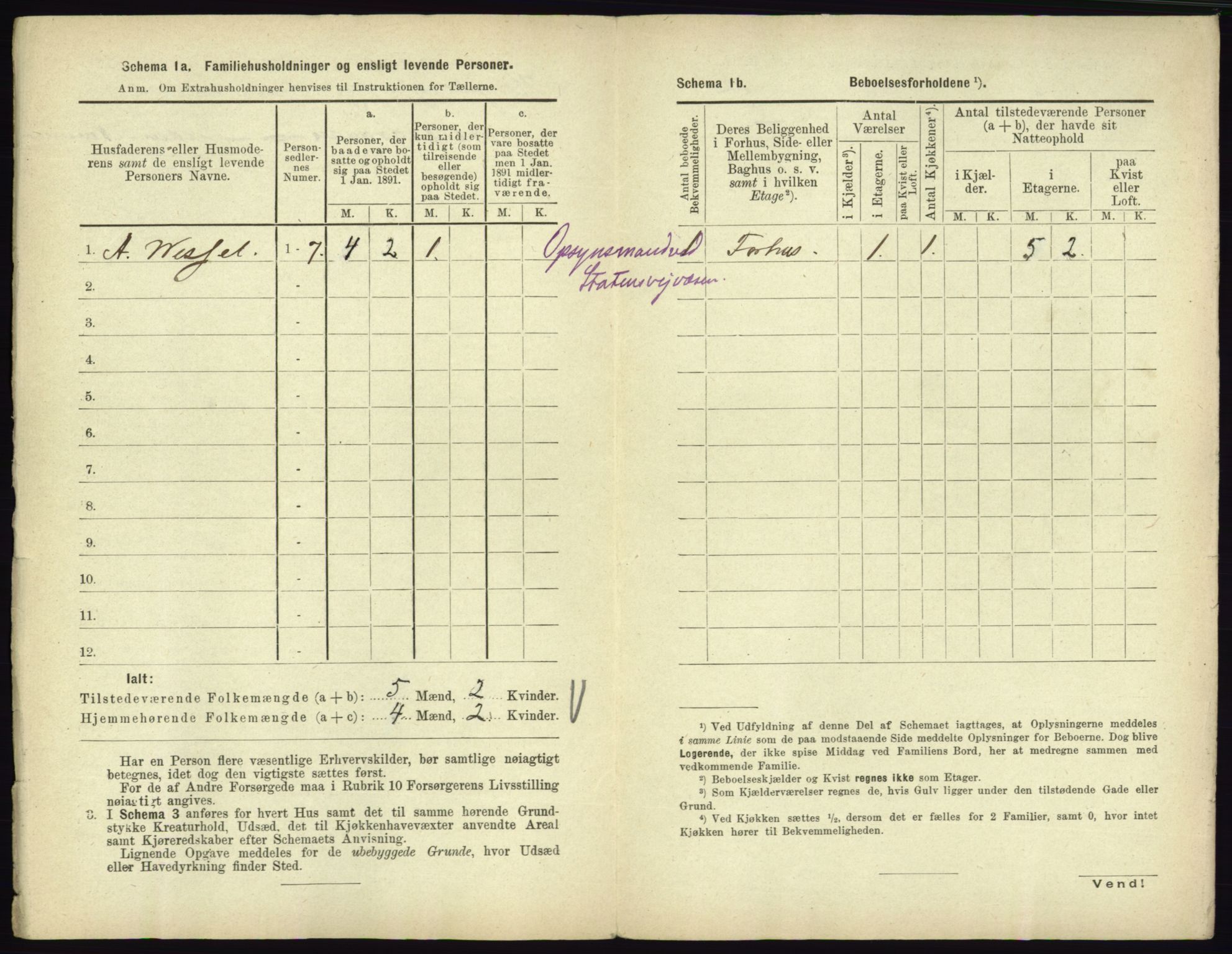 RA, 1891 census for 0604 Kongsberg, 1891, p. 1588