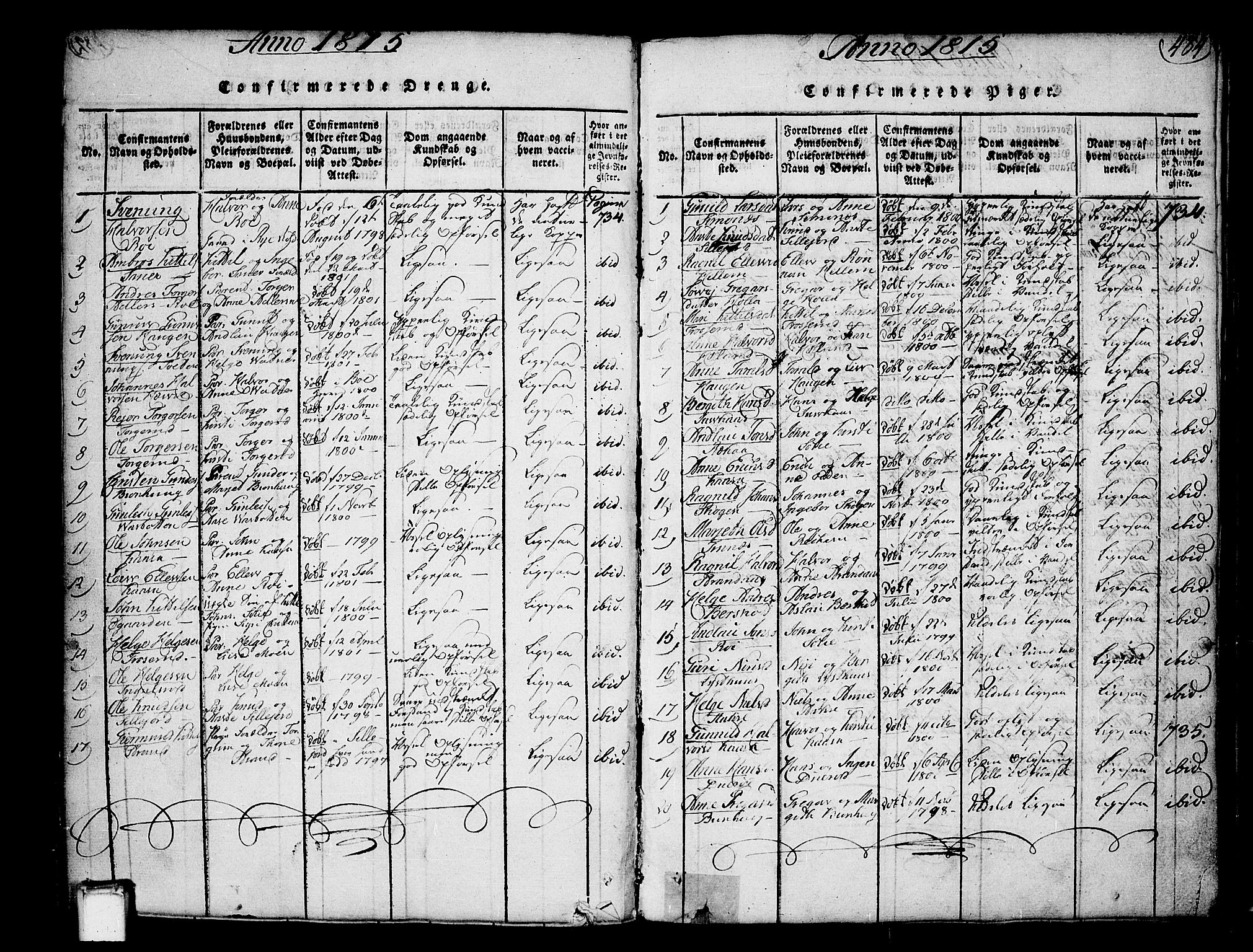 Heddal kirkebøker, AV/SAKO-A-268/F/Fa/L0005: Parish register (official) no. I 5, 1814-1837, p. 483-484