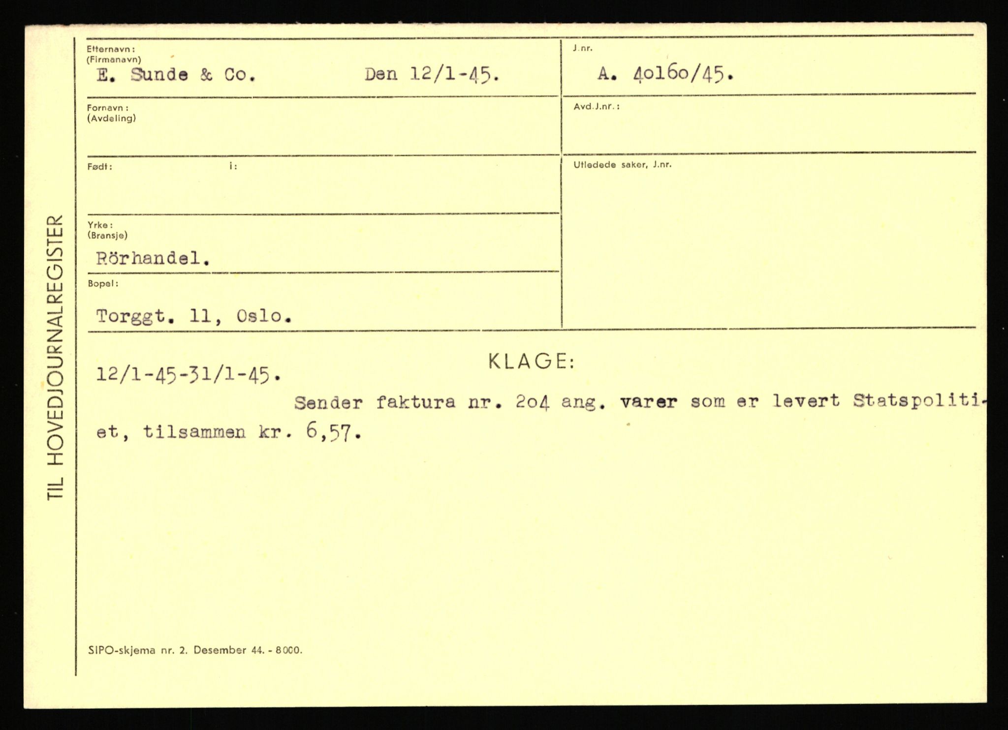 Statspolitiet - Hovedkontoret / Osloavdelingen, AV/RA-S-1329/C/Ca/L0014: Seterlien - Svartås, 1943-1945, p. 4814