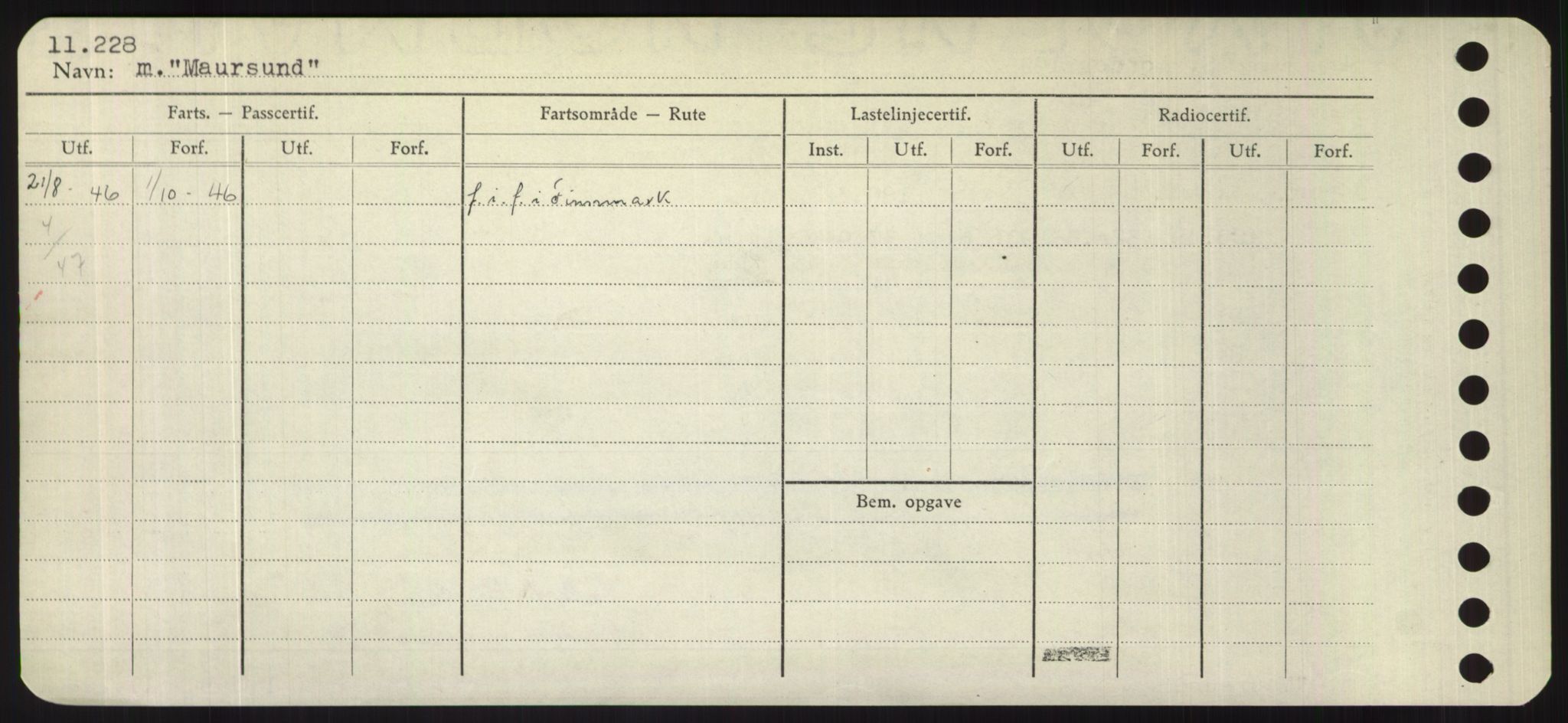 Sjøfartsdirektoratet med forløpere, Skipsmålingen, AV/RA-S-1627/H/Hd/L0024: Fartøy, M-Mim, p. 418