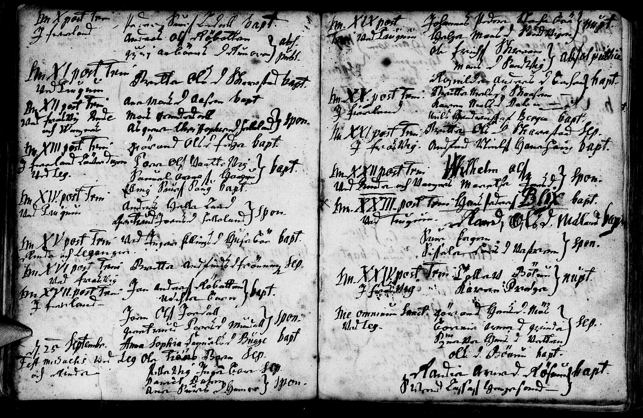 Leikanger sokneprestembete, AV/SAB-A-81001/H/Haa/Haaa/L0001: Parish register (official) no. A 1, 1690-1734, p. 82