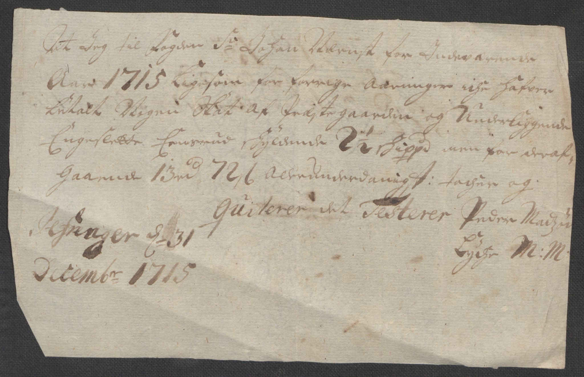 Rentekammeret inntil 1814, Reviderte regnskaper, Fogderegnskap, RA/EA-4092/R18/L1314: Fogderegnskap Hadeland, Toten og Valdres, 1715, p. 381