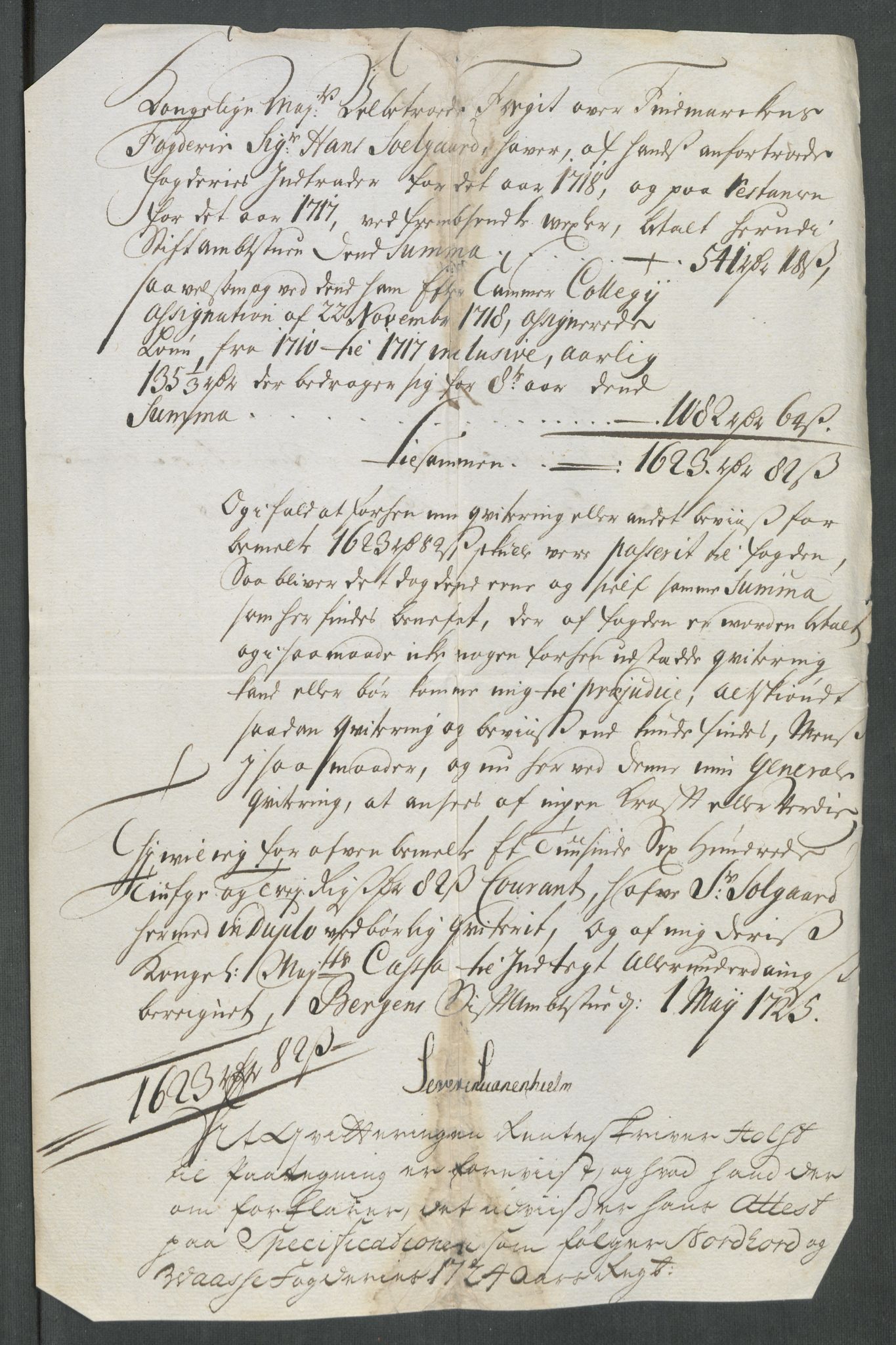 Rentekammeret inntil 1814, Reviderte regnskaper, Fogderegnskap, AV/RA-EA-4092/R69/L4857: Fogderegnskap Finnmark/Vardøhus, 1716-1718, p. 576