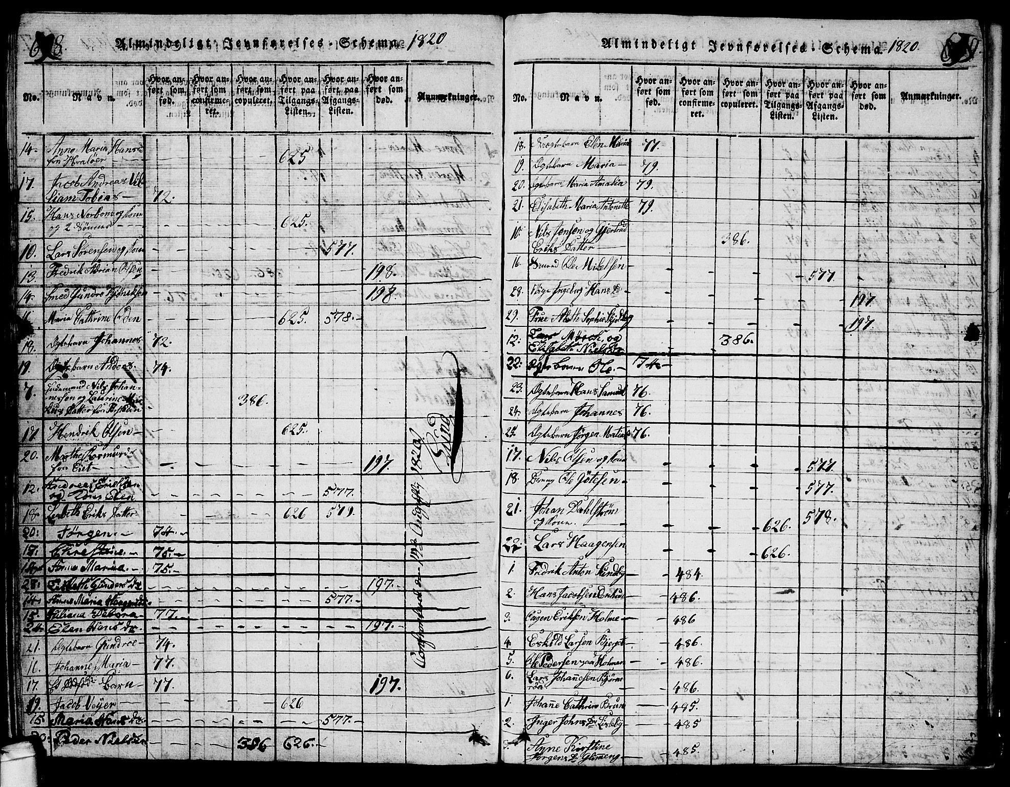 Glemmen prestekontor Kirkebøker, AV/SAO-A-10908/G/Ga/L0001: Parish register (copy) no. 1, 1816-1838, p. 698-699