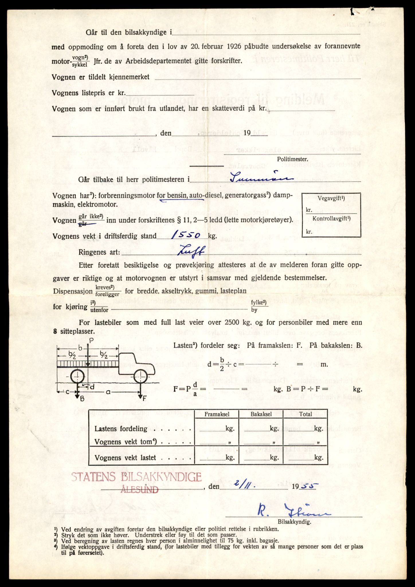 Møre og Romsdal vegkontor - Ålesund trafikkstasjon, AV/SAT-A-4099/F/Fe/L0049: Registreringskort for kjøretøy T 14864 - T 18613, 1927-1998, p. 1836