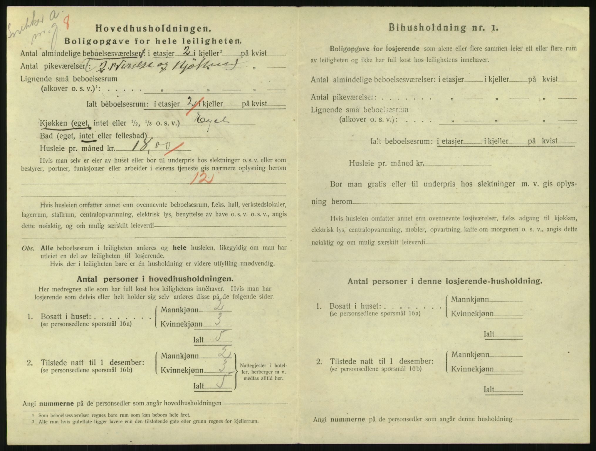 SAKO, 1920 census for Holmestrand, 1920, p. 1457