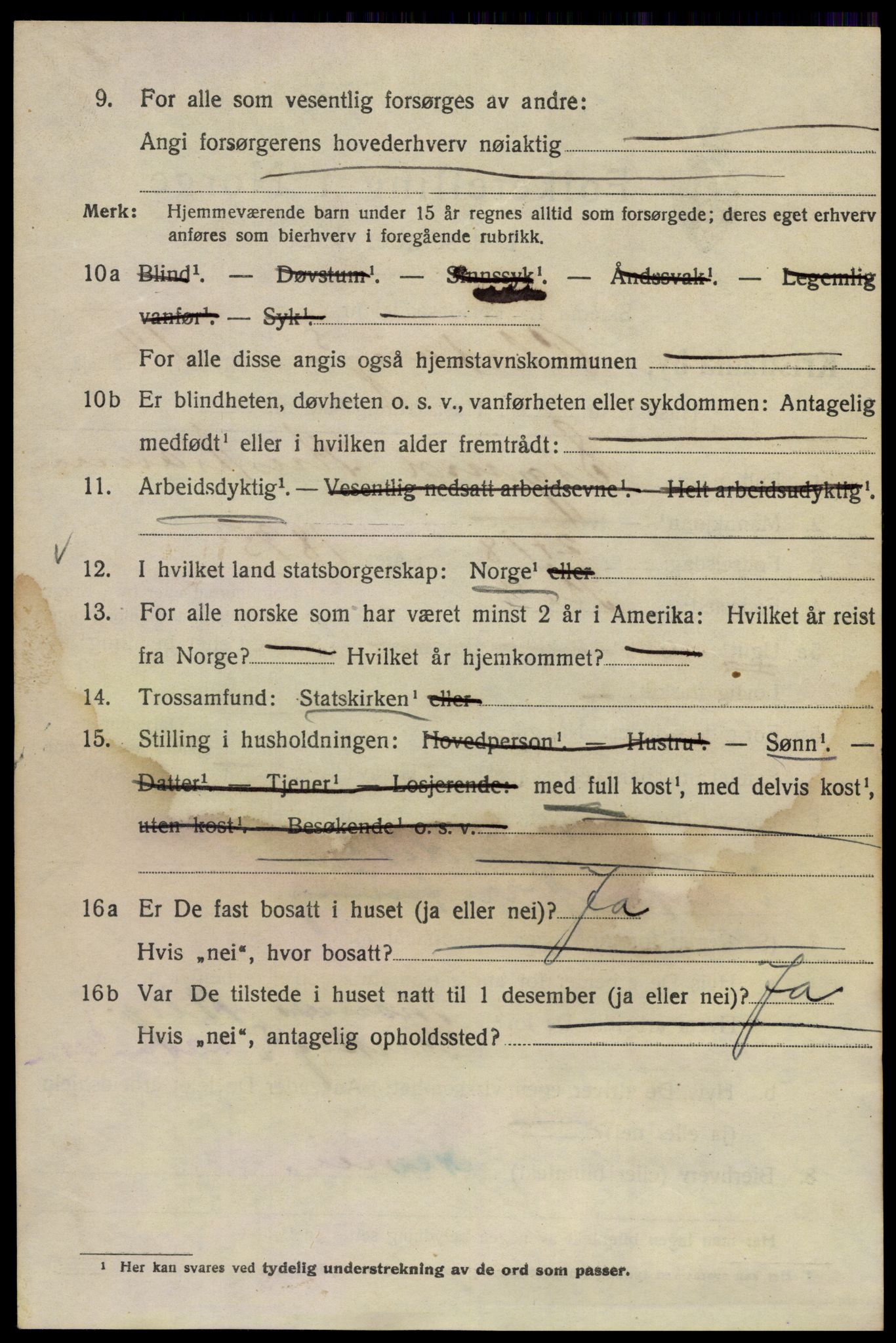 SAO, 1920 census for Kristiania, 1920, p. 453220