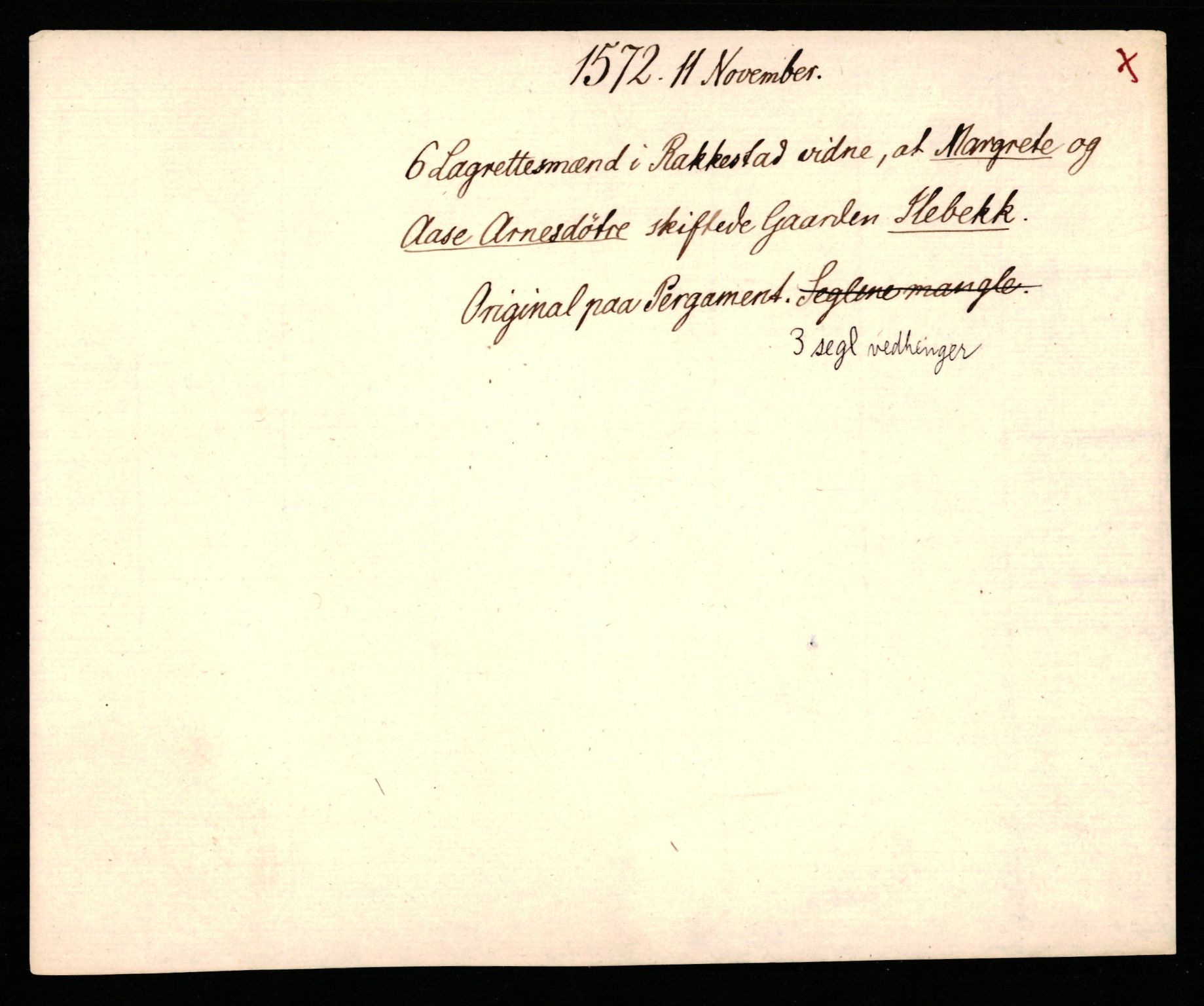 Riksarkivets diplomsamling, AV/RA-EA-5965/F35/F35b/L0002: Riksarkivets diplomer, seddelregister, 1567-1583, p. 155