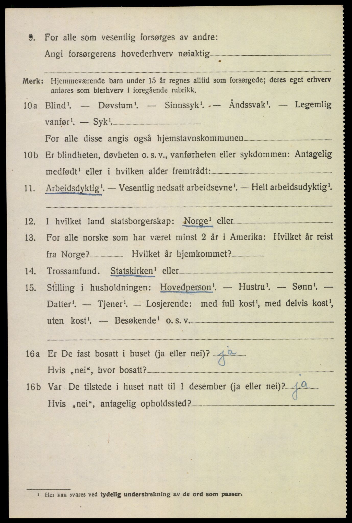 SAK, 1920 census for Halse og Harkmark, 1920, p. 3407