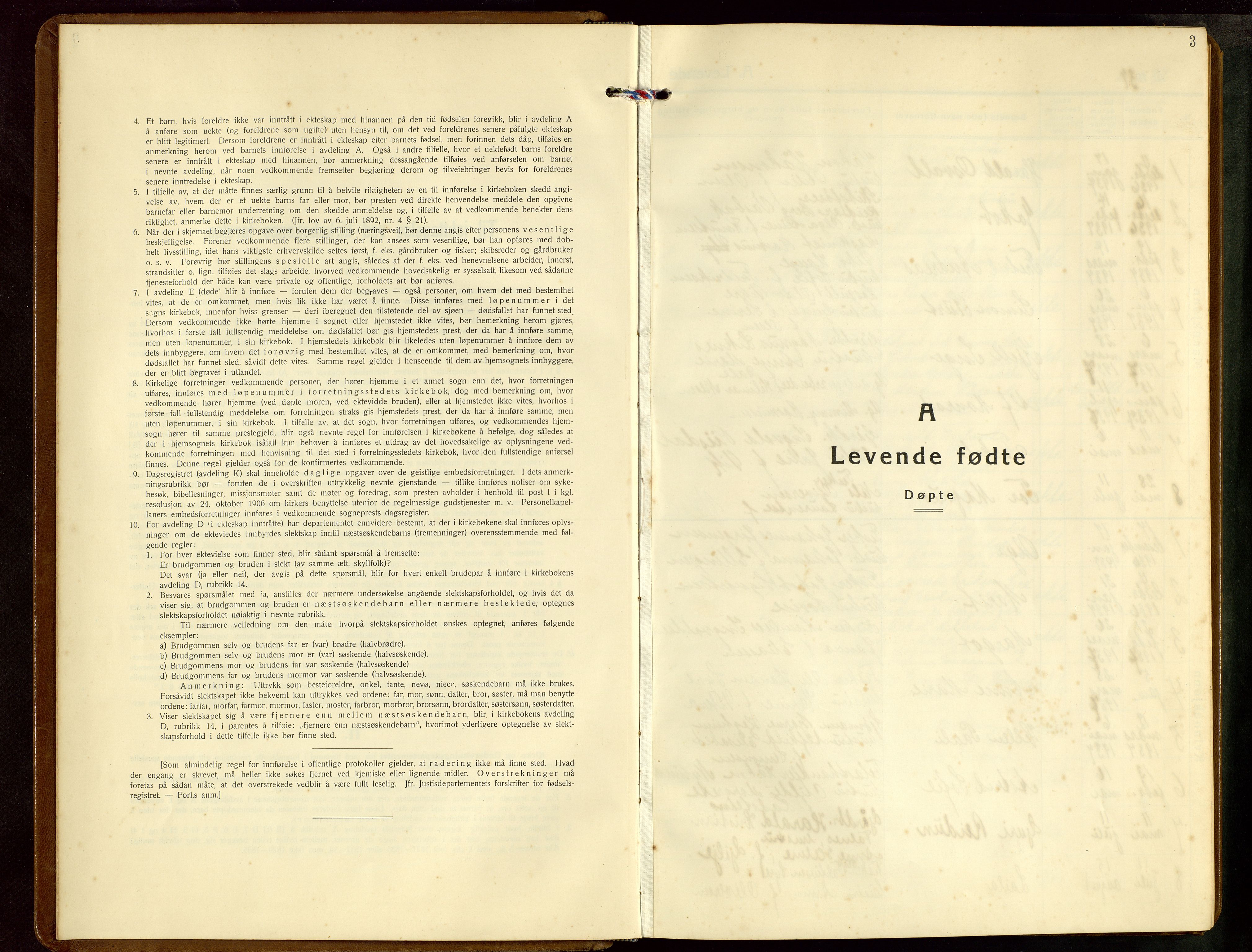 Skudenes sokneprestkontor, SAST/A -101849/H/Ha/Hab/L0013: Parish register (copy) no. B 13, 1937-1954, p. 3