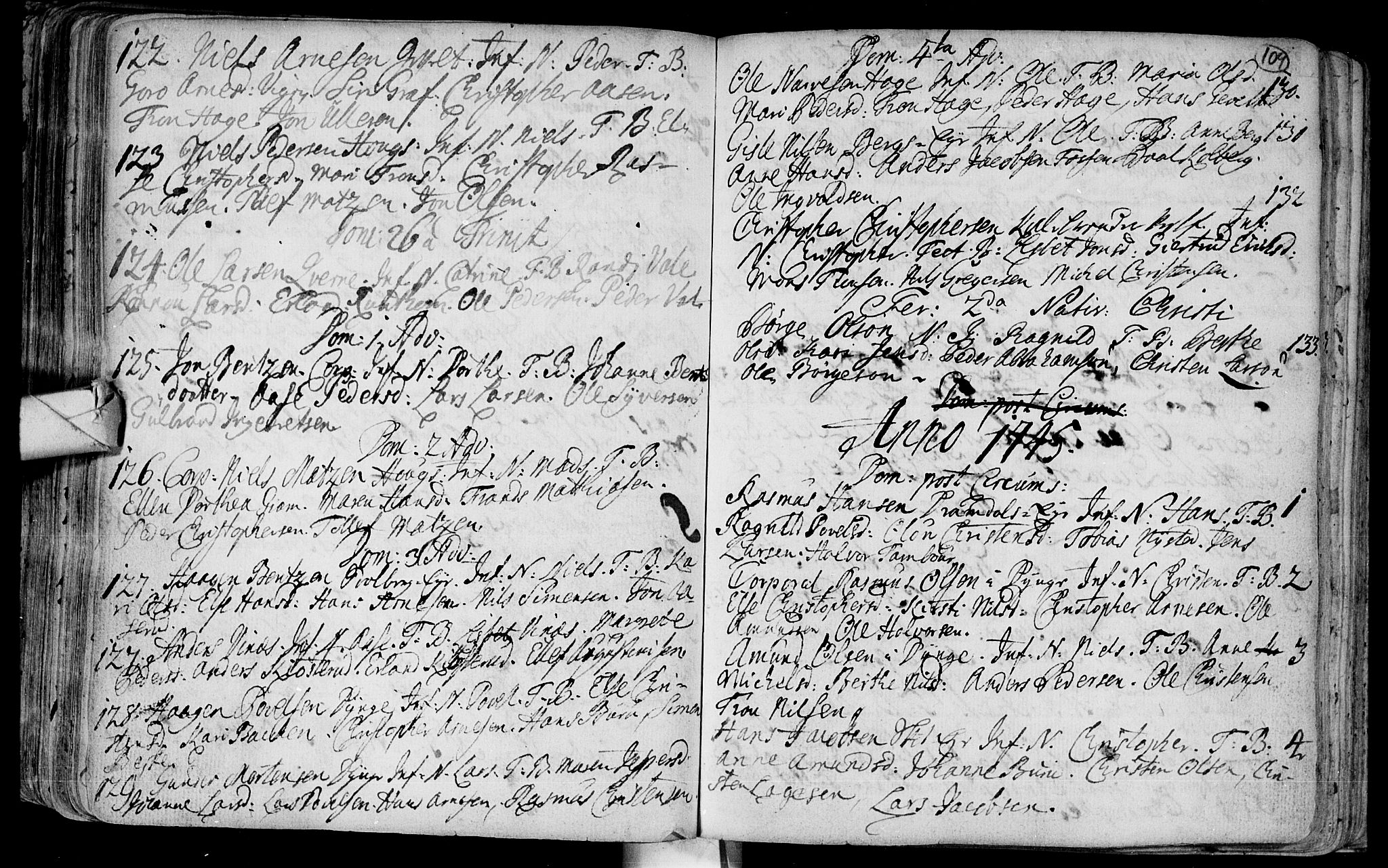 Eiker kirkebøker, AV/SAKO-A-4/F/Fa/L0003: Parish register (official) no. I 3, 1724-1753, p. 109