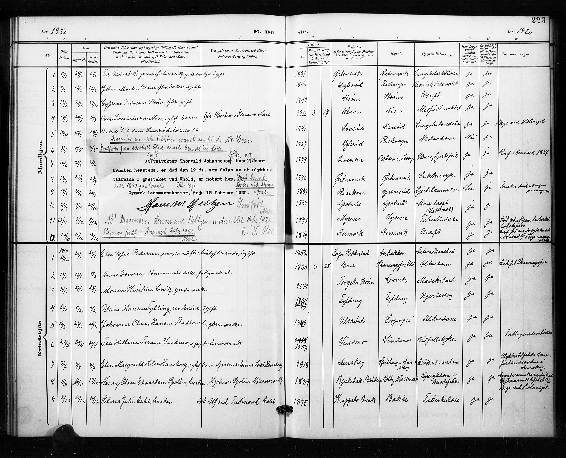 Aremark prestekontor Kirkebøker, SAO/A-10899/G/Ga/L0002: Parish register (copy) no. I 2, 1901-1928