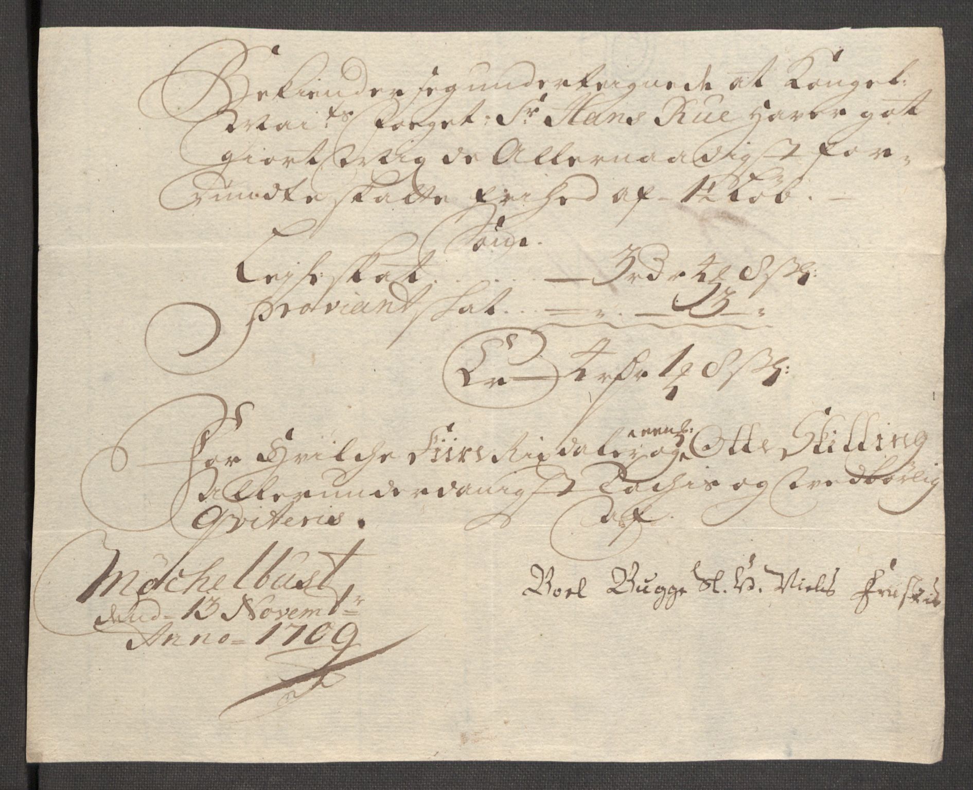 Rentekammeret inntil 1814, Reviderte regnskaper, Fogderegnskap, AV/RA-EA-4092/R53/L3432: Fogderegnskap Sunn- og Nordfjord, 1709, p. 181