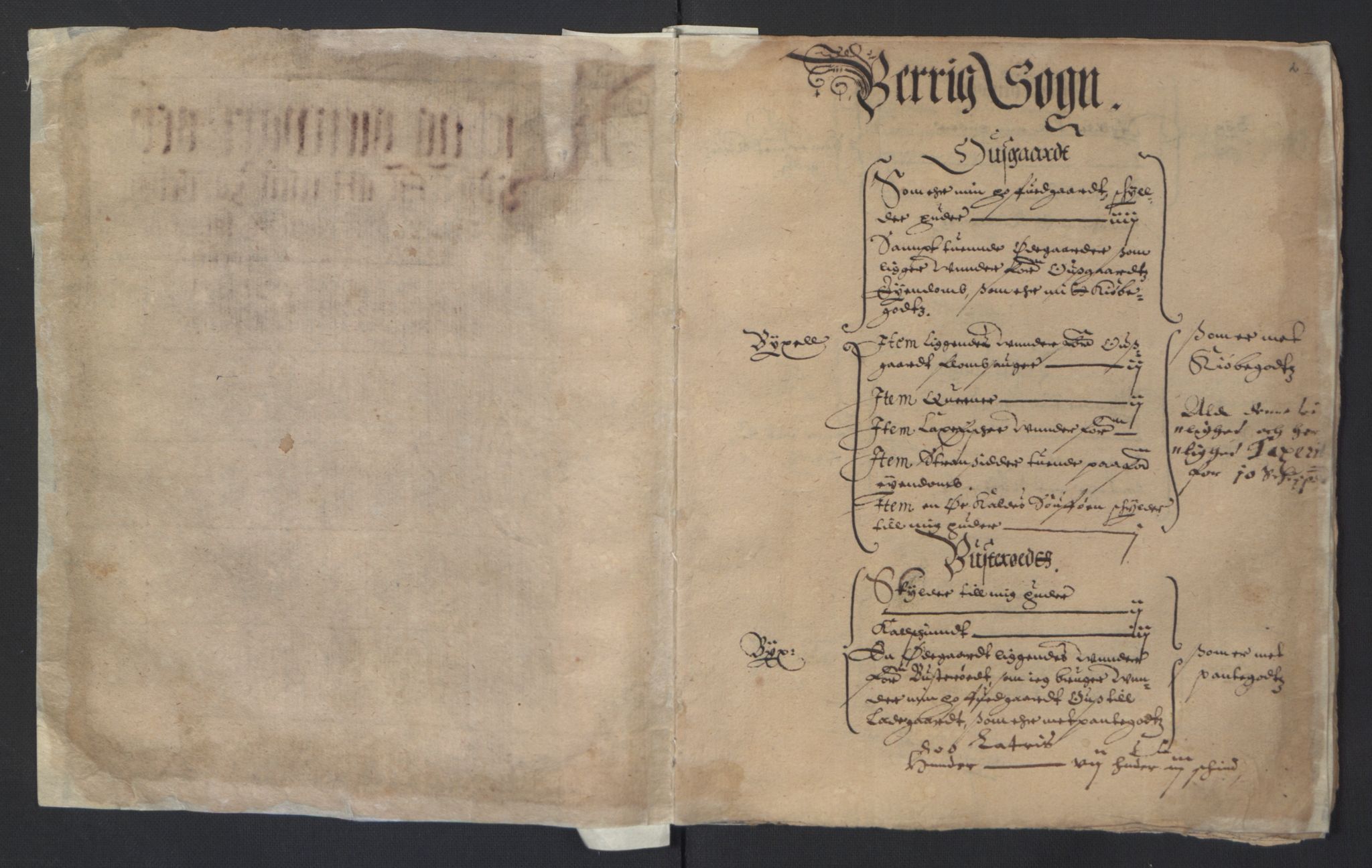 Stattholderembetet 1572-1771, AV/RA-EA-2870/Ek/L0007/0001: Jordebøker til utlikning av rosstjeneste 1624-1626: / Adelsjordebøker, 1624-1625, p. 116