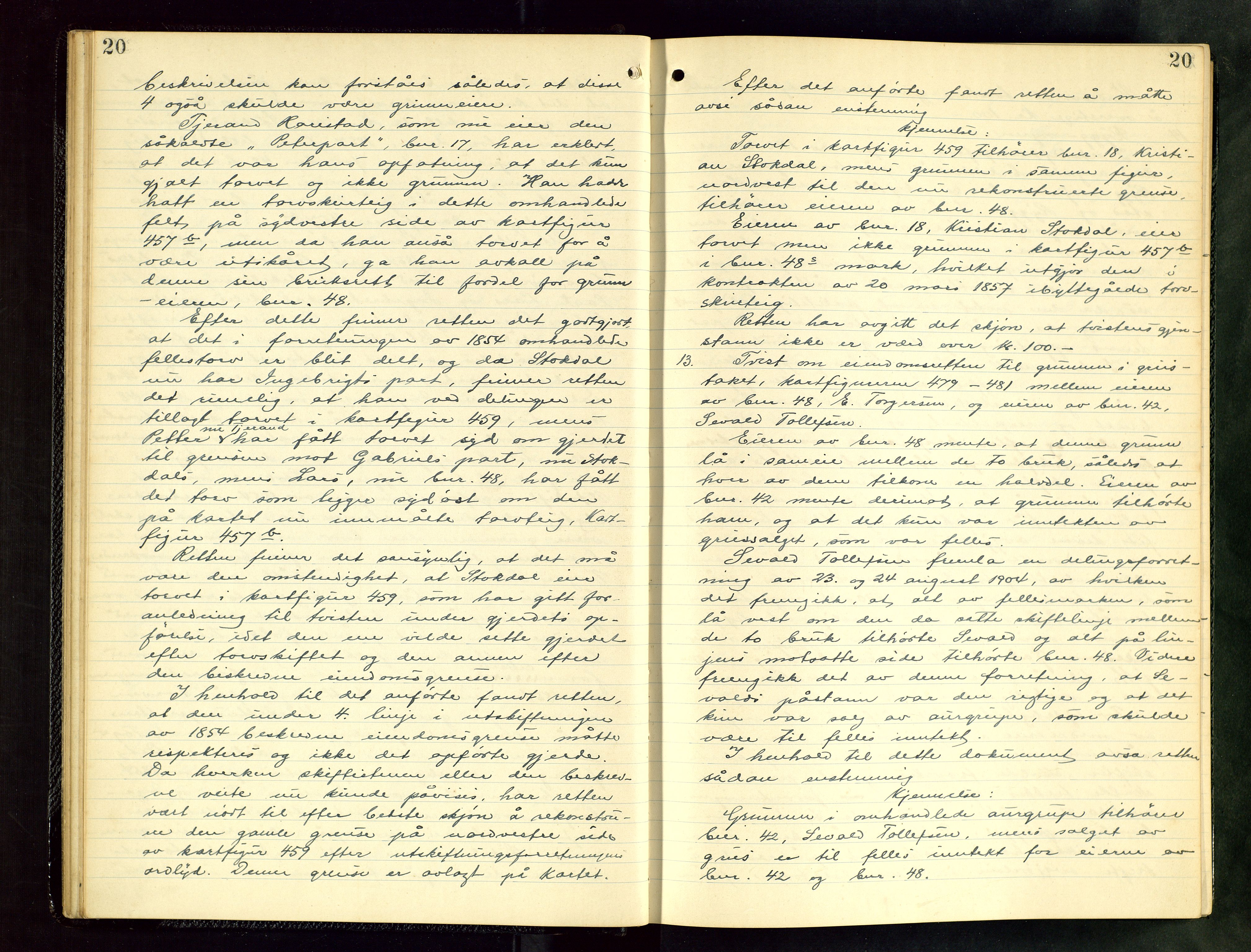 Rogaland jordskifterett, AV/SAST-A-102426/Oa/L0082: Forhandlingsprotokoll, 1929-1932, p. 20