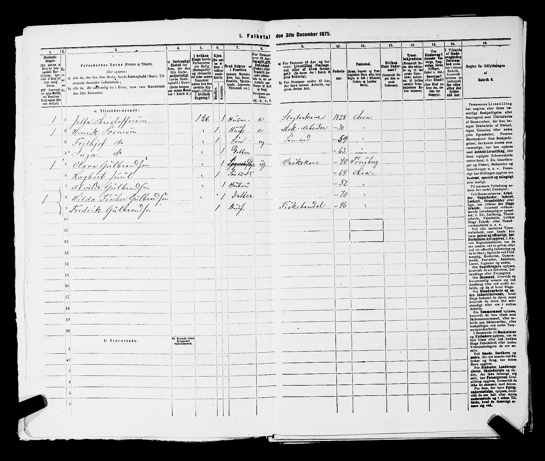 RA, 1875 census for 0301 Kristiania, 1875, p. 8984