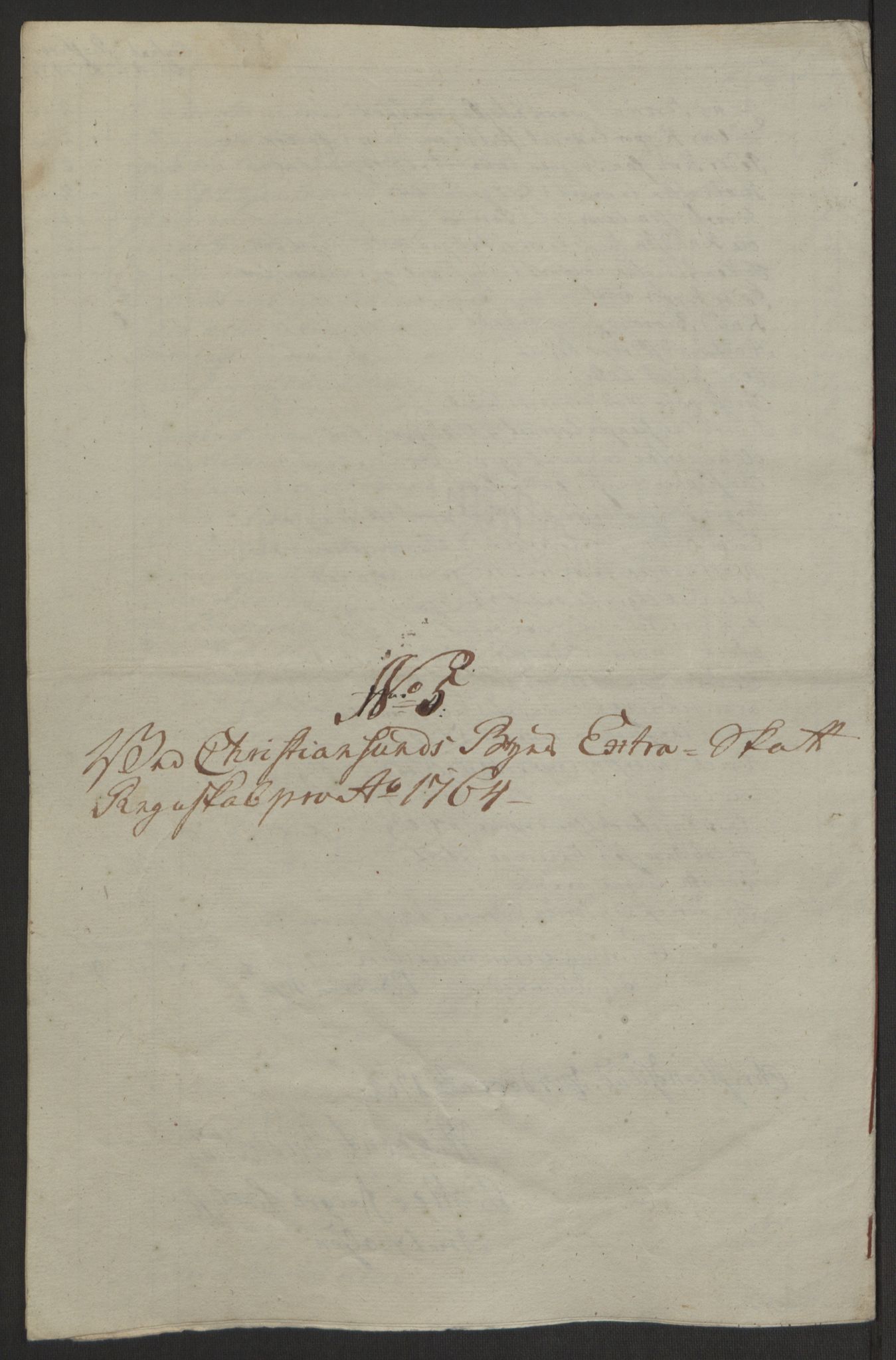 Rentekammeret inntil 1814, Reviderte regnskaper, Byregnskaper, AV/RA-EA-4066/R/Rr/L0495/0004: [R1] Kontribusjonsregnskap / Ekstraskatt, 1762-1772, p. 54